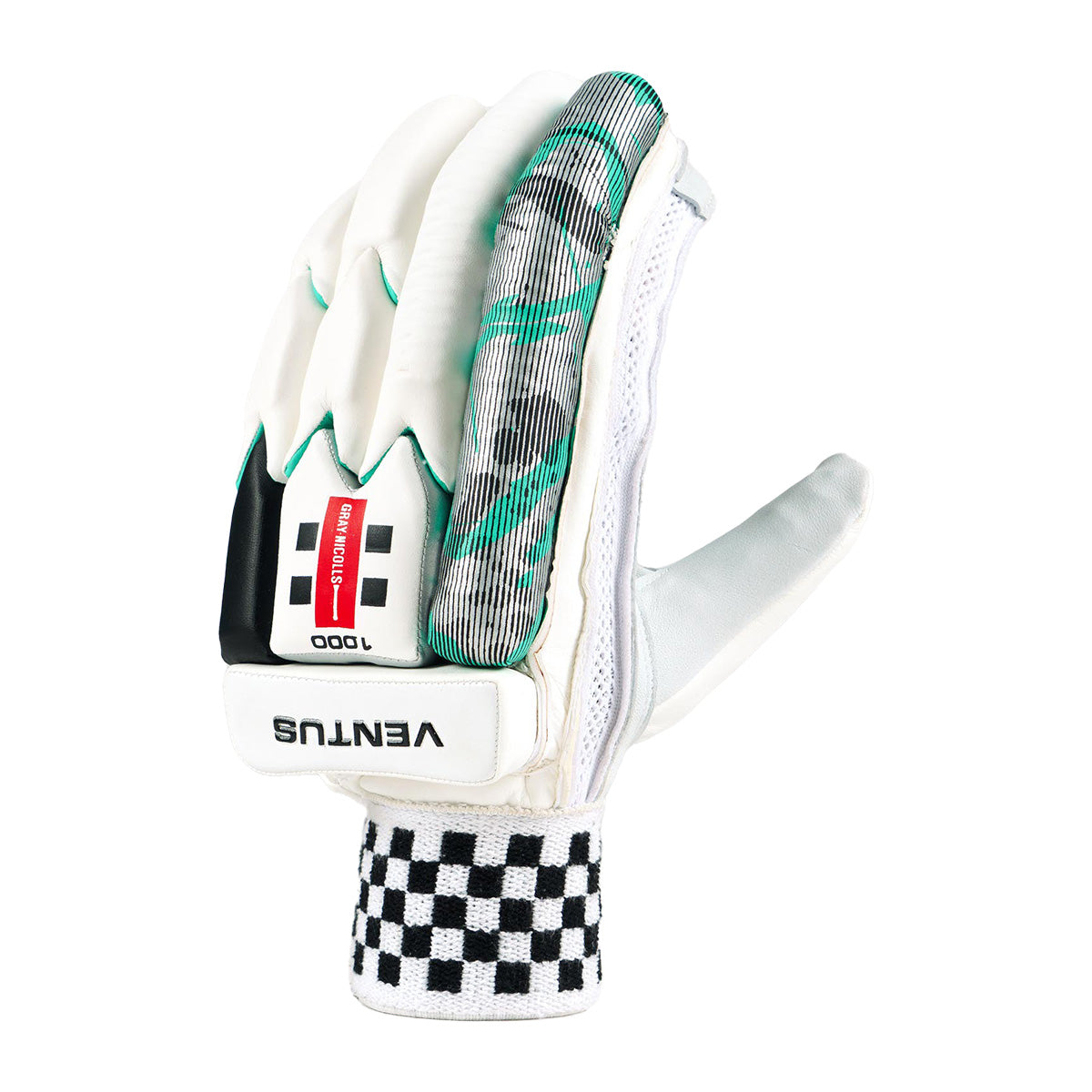 Gray Nicolls Ventus 1.0 1000 Cricket Batting Gloves - Premium Leather Protection for Cricket Players - Perfect for Practice & Matches