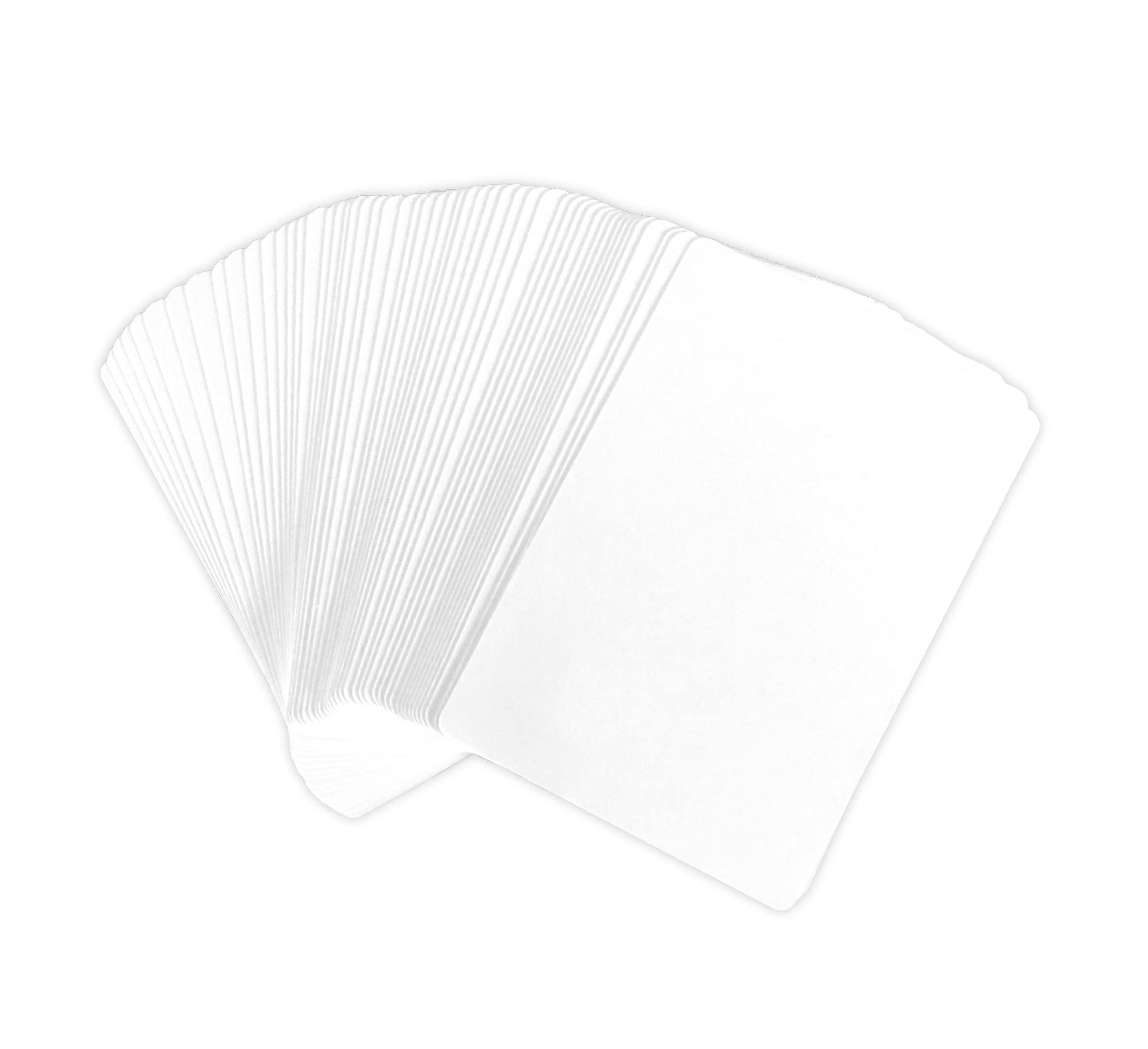 Regal Games 208 Blank Playing Cards - Customizable White Poker Size Cards (2.5
