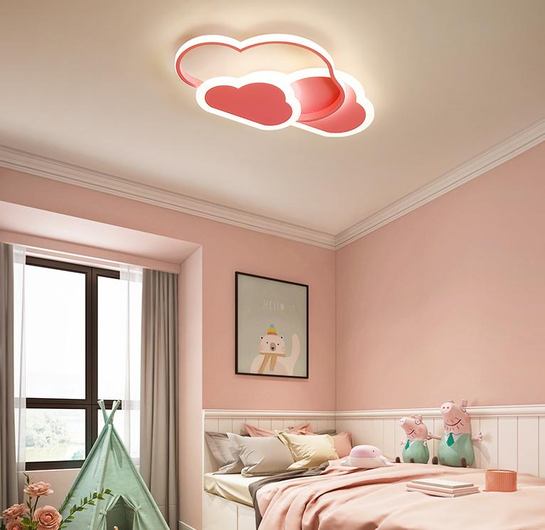 Modern LED Cloud Design Kids Ceiling Light - Soft Night Light for Nursery, Bedroom & Playroom - Energy Efficient & Eye-Friendly Lighting for Children