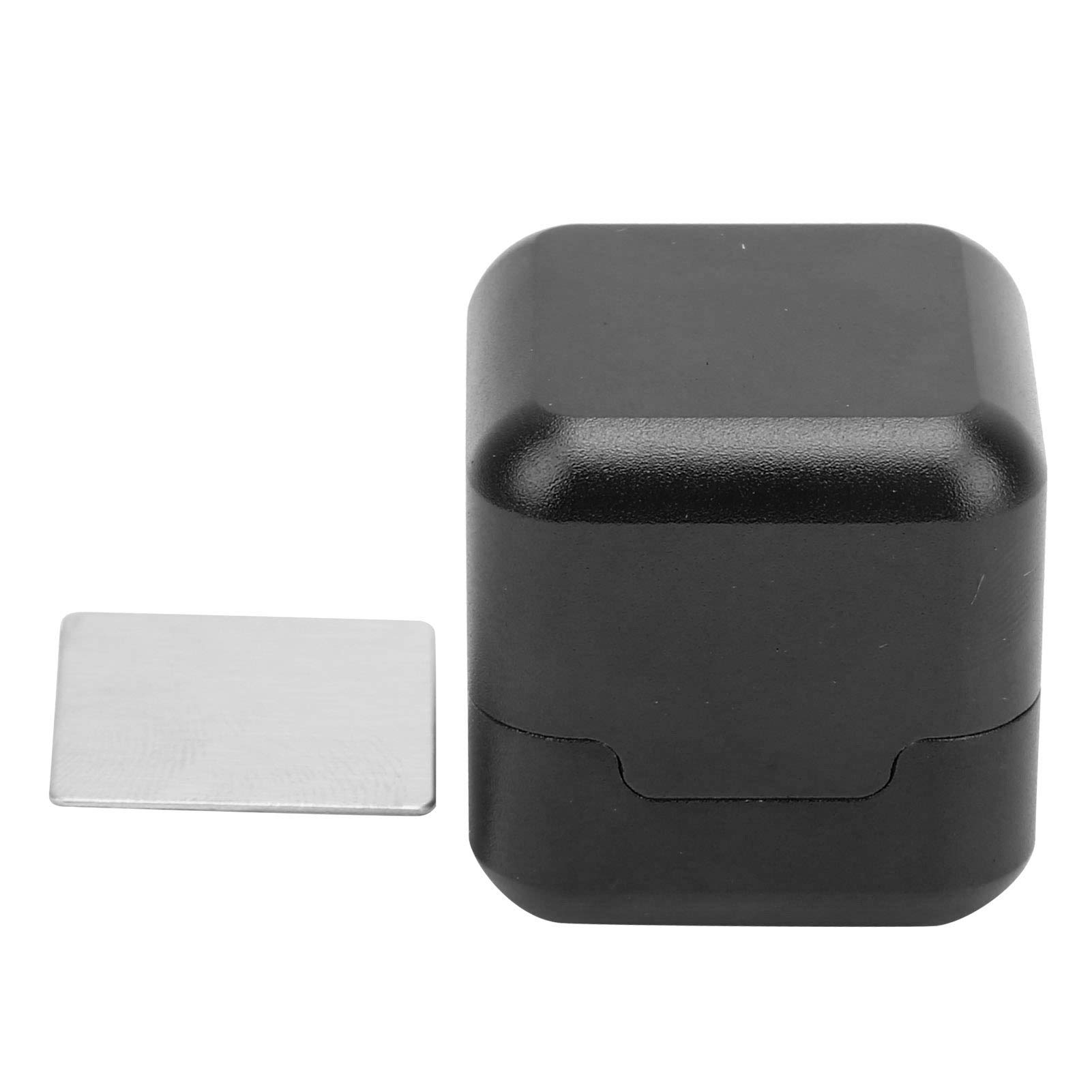 Premium Yuuloo Aluminum Alloy Billiard Cue Chalk Holder - Lightweight Pool Table Accessory with Pen Tip Design - Perfect for Billiards, Snooker & Pool Halls (Black) | Ideal for Professional Players & Home Game Rooms