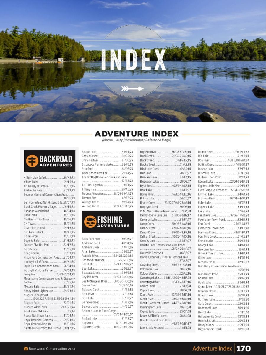 Backroad Mapbooks Southern Ontario - Detailed Road & Trail Maps for Hiking, Biking & Adventure Travel in Ontario, Canada