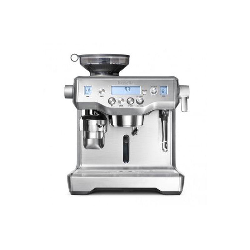 Breville BES980BSS Oracle Automatic Espresso Machine with Built-in Grinder - Perfect for Home Baristas & Coffee Lovers (Stainless Steel) | Ideal for Kitchen Countertops, Office Break Rooms & Coffee Shops
