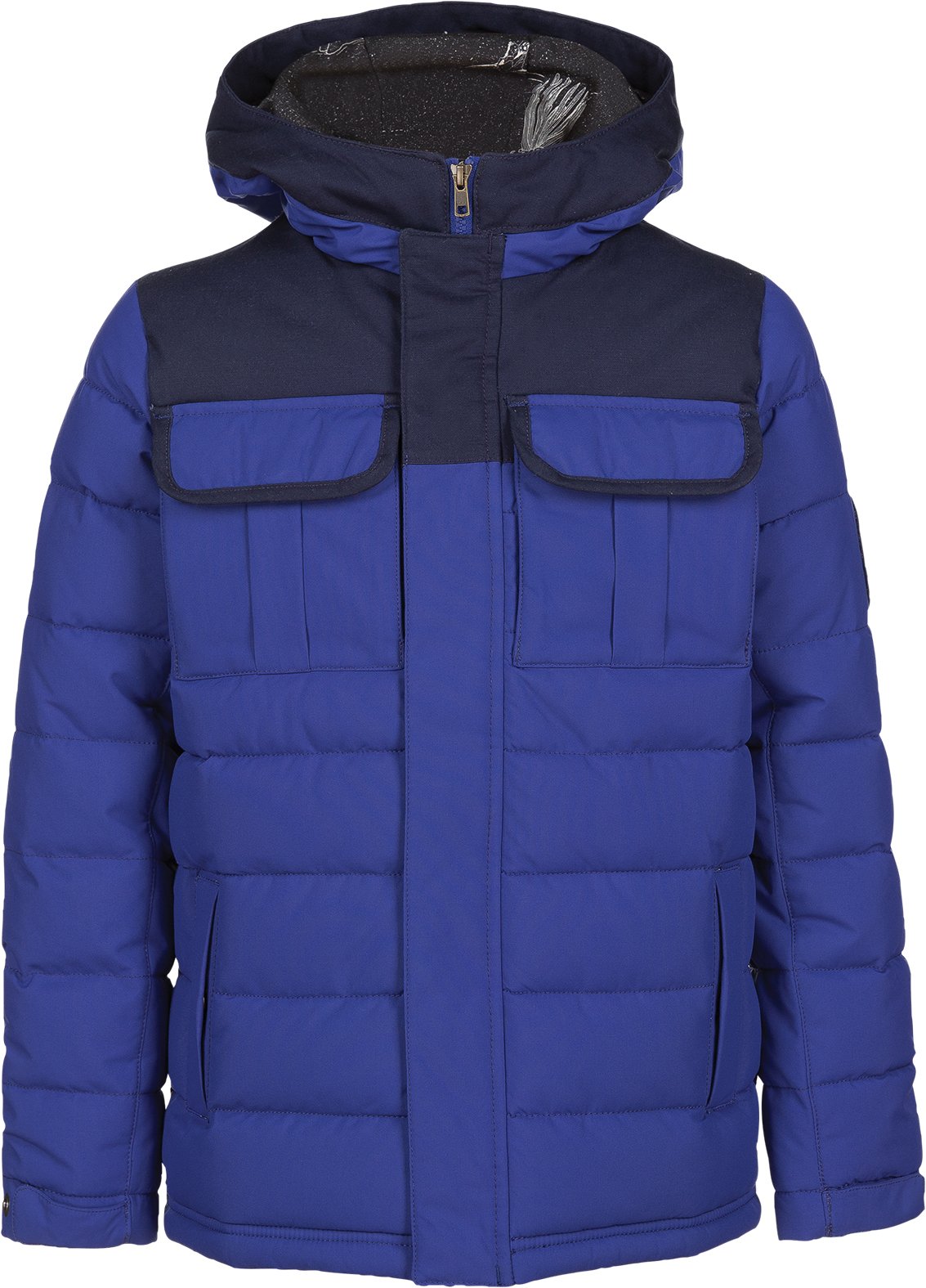 O'NEILL Boys Charger Hood Jacket - Waterproof Windproof Winter Coat for Kids, Bright Blue, Size 8 - Perfect for Snowboarding, Skiing & Outdoor Adventures
