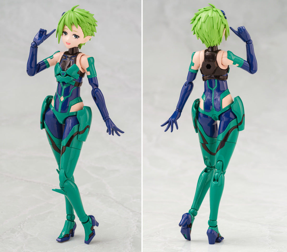 Aoshima Macross Delta VFG Variable Fighter Girls VF-31A Kairos Reina Prowler 1/72 Scale Model Kit - Anime Collectible for Display & Gundam Fans