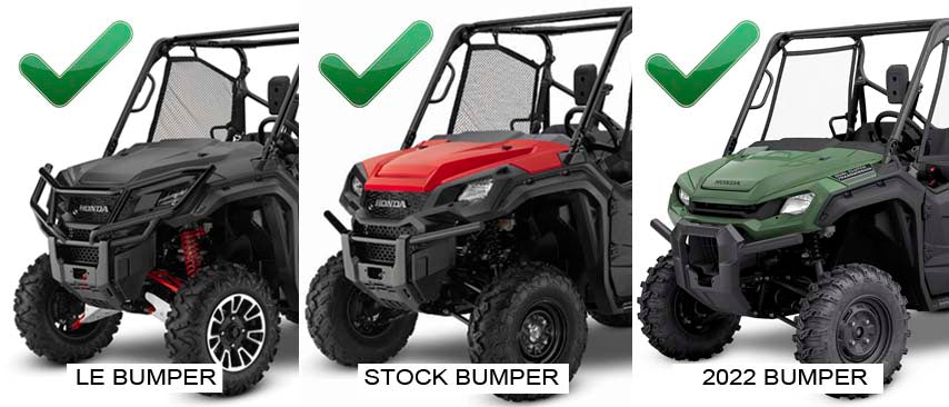 Honda Pioneer 1000 Winch Mount Kit - Heavy Duty ATV/UTV Accessory for Off-Roading, Hunting & Farm Work