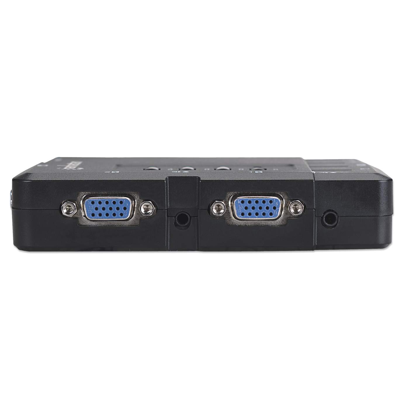 4 Port Compact KVM Switch for PC & Mac - USB 2.0 Hub with HDMI Support - Ideal for Home Office, Gaming & Multi-Device Workspace Setup