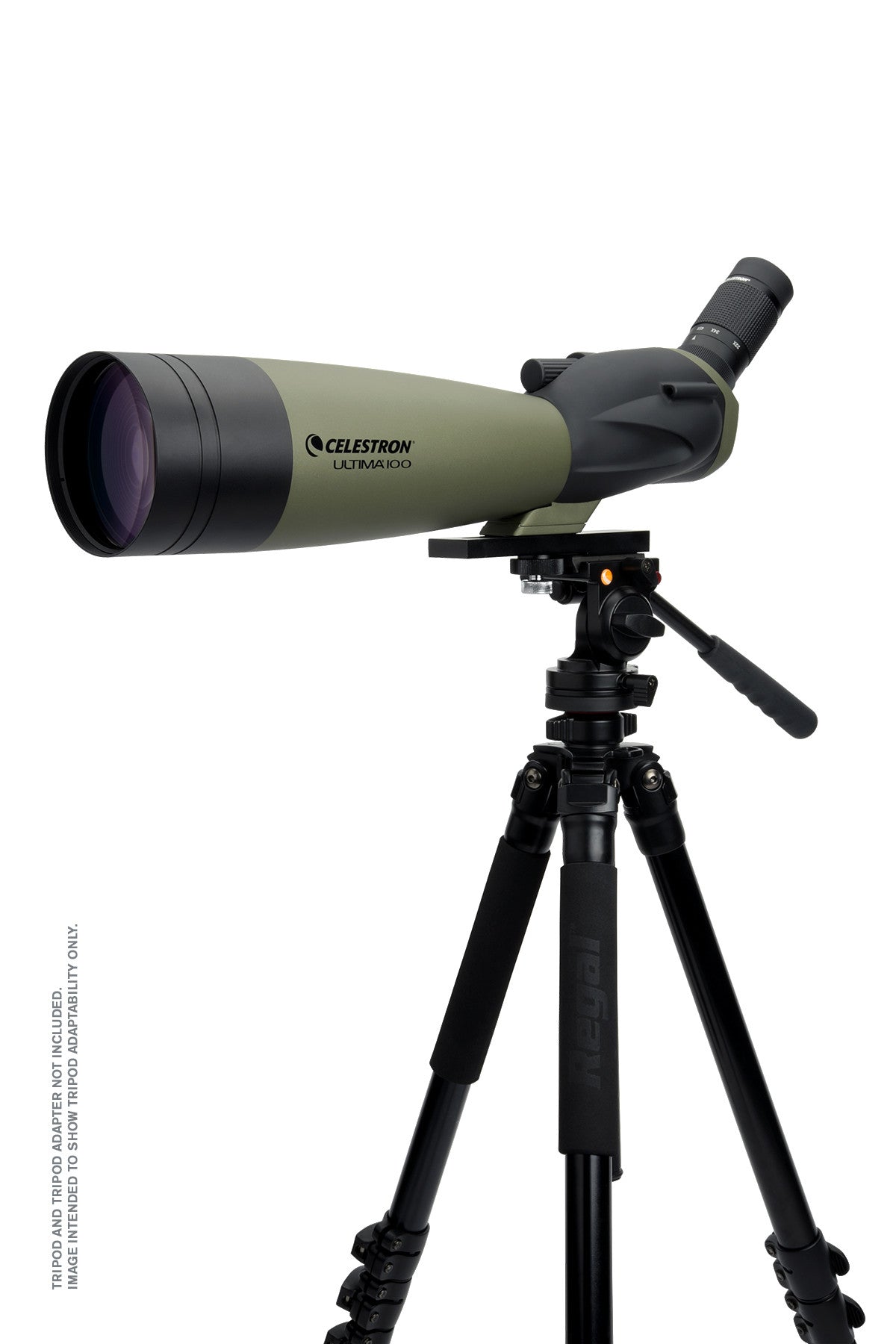 Ultima 22 66x100mm Angled Zoom Spotting Scope for Bird Watching, Hunting & Outdoor Adventures - High Magnification Optics with Wide Field of View