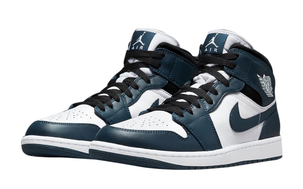 Nike Men's Air Jordan 1 Mid Basketball Shoes - Retro Sneakers for Men, Comfortable Casual & Streetwear Fashion - Perfect for Basketball, Gym, and Everyday Wear