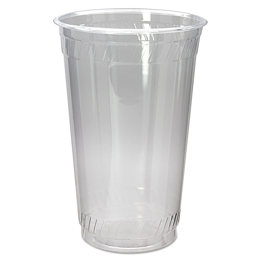 Eco-Friendly Greenware 24 oz Clear Cold Drink Cups - 25/Sleeve, 24 Sleeves/Carton - Perfect for Parties, Restaurants & Outdoor Events