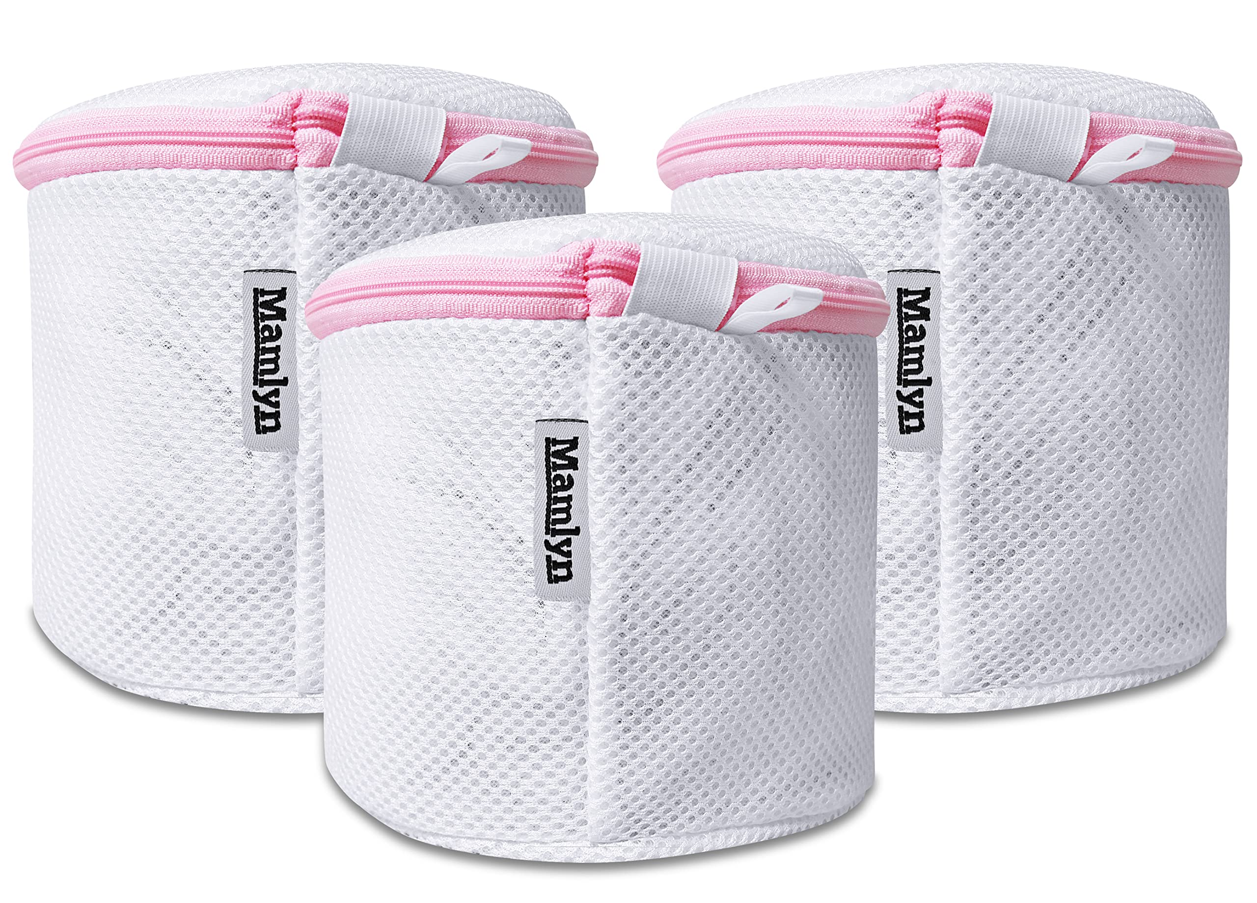 Mesh Laundry Bags for Delicates - Washing Machine Bra Protector & Lingerie Wash Bags - Perfect for Bras, Underwear, Socks & Swimwear (Set of 3) | Gentle Care for Hand Wash & Machine Wash Cycles