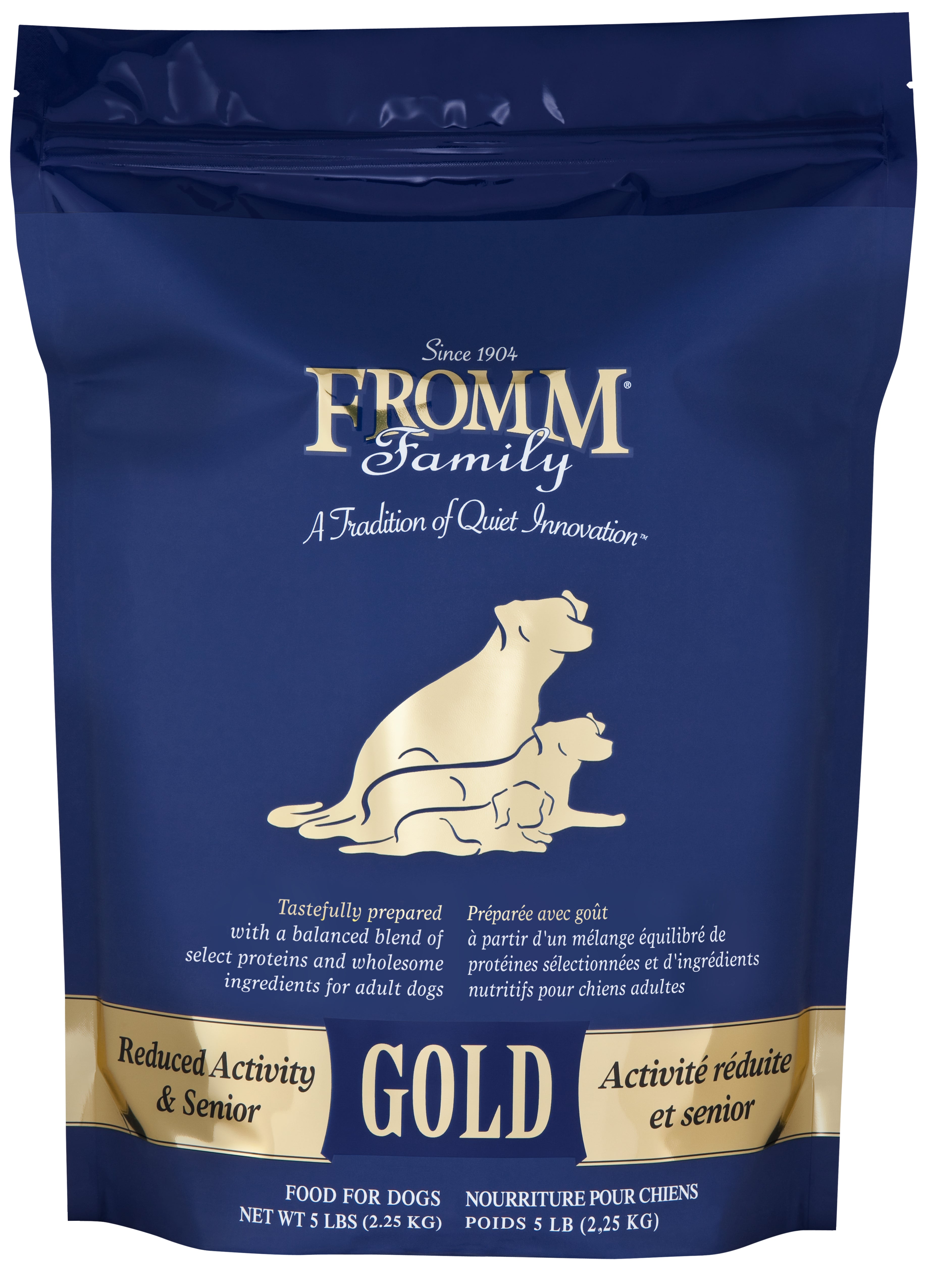 Fromm Gold Grain-Free Dry Dog Food for Senior Dogs - High Protein, Digestive Health - Ideal for Aging & Less Active Dogs