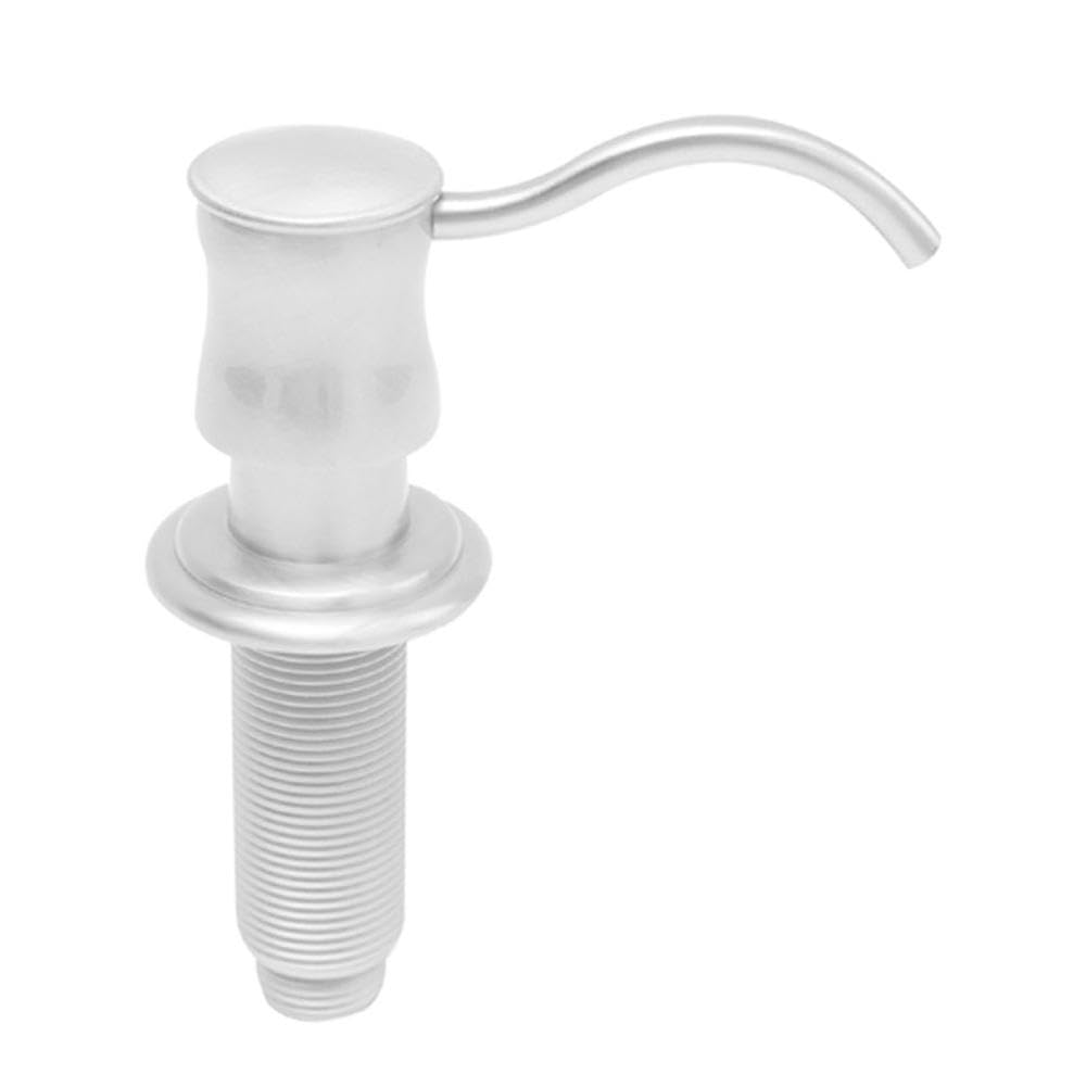 Premium Traditional Soap and Lotion Dispenser - Satin Chrome Finish | Elegant Bathroom & Kitchen Accessory for Modern Homes