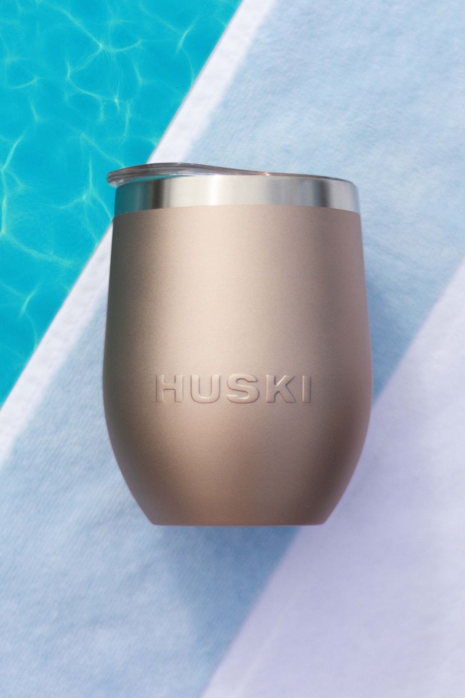 Stainless Steel Champagne Wine Tumbler - 20oz Insulated Stemless Glass with Lid & Straw - Perfect for Parties, Weddings & Outdoor Events