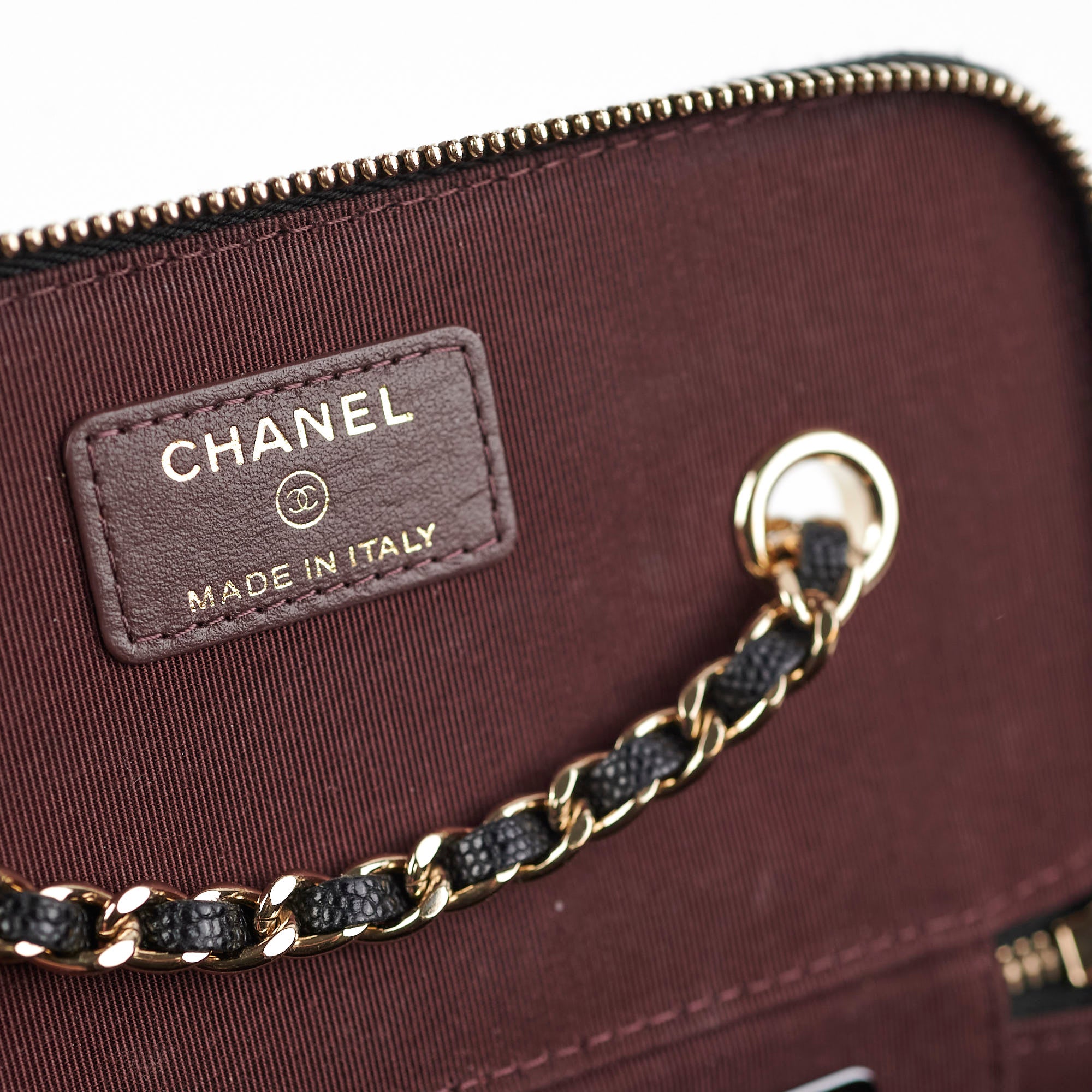 Chanel Caviar Vanity Case Black 31 Series - Luxury Leather Cosmetic Bag for Makeup & Travel Essentials | Perfect for Women's Everyday Use & Gift Giving