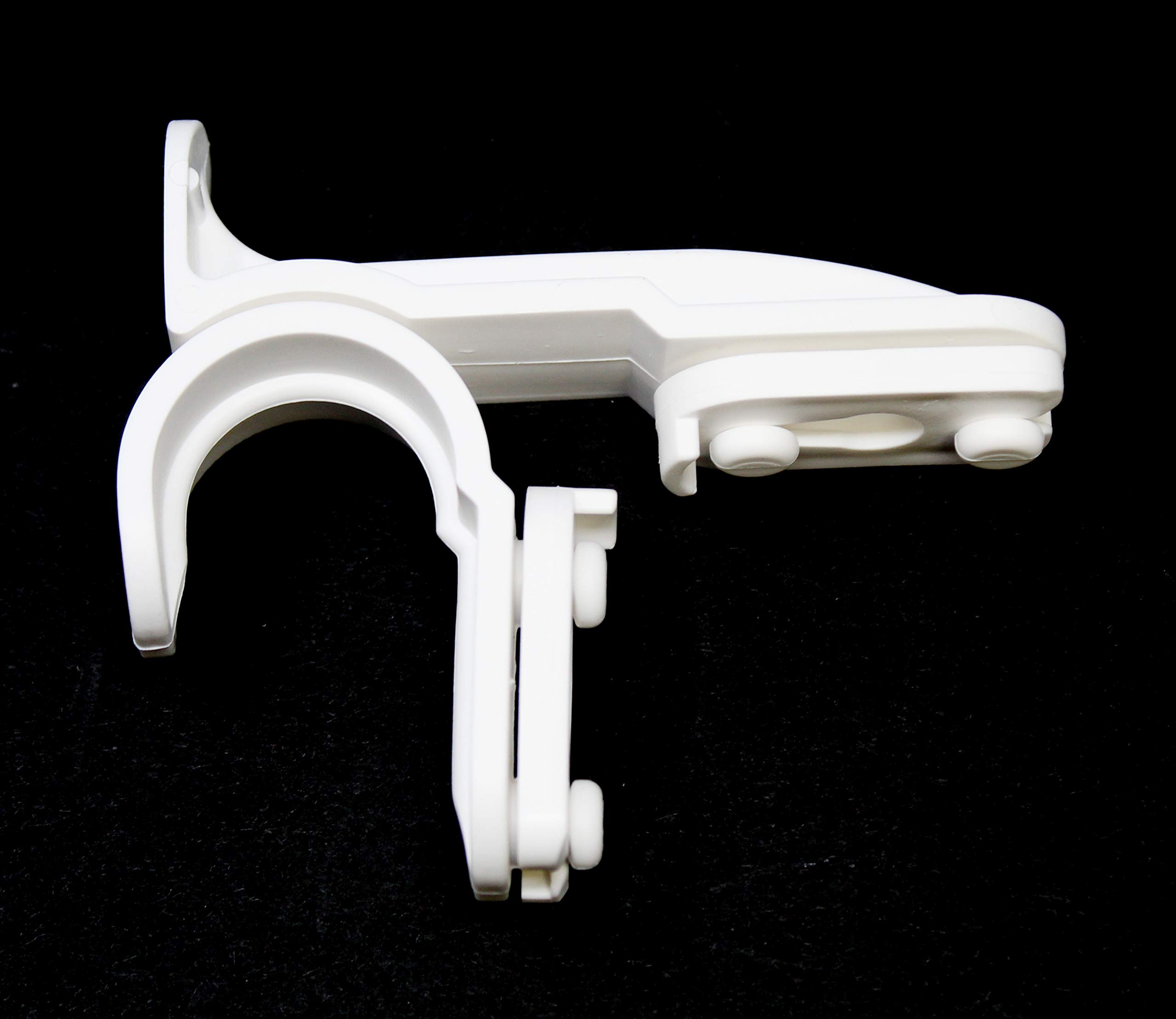 White Plastic Latch Set Kit for Solar Group Standard Mailbox Repair - Durable Replacement Parts for USPS Approved Mailboxes | Perfect for Home, Office & Rural Mailbox Maintenance