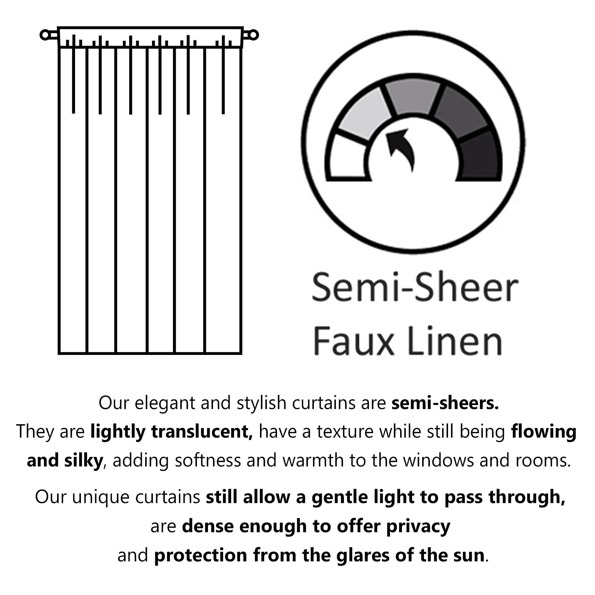 Premium Black Leather-Look Thermal Insulated Curtains - Classic Luxury Design for Bedroom & Living Room - 52x90 Inch Single Panel - Perfect for Home Theater, Office Privacy & Noise Reduction
