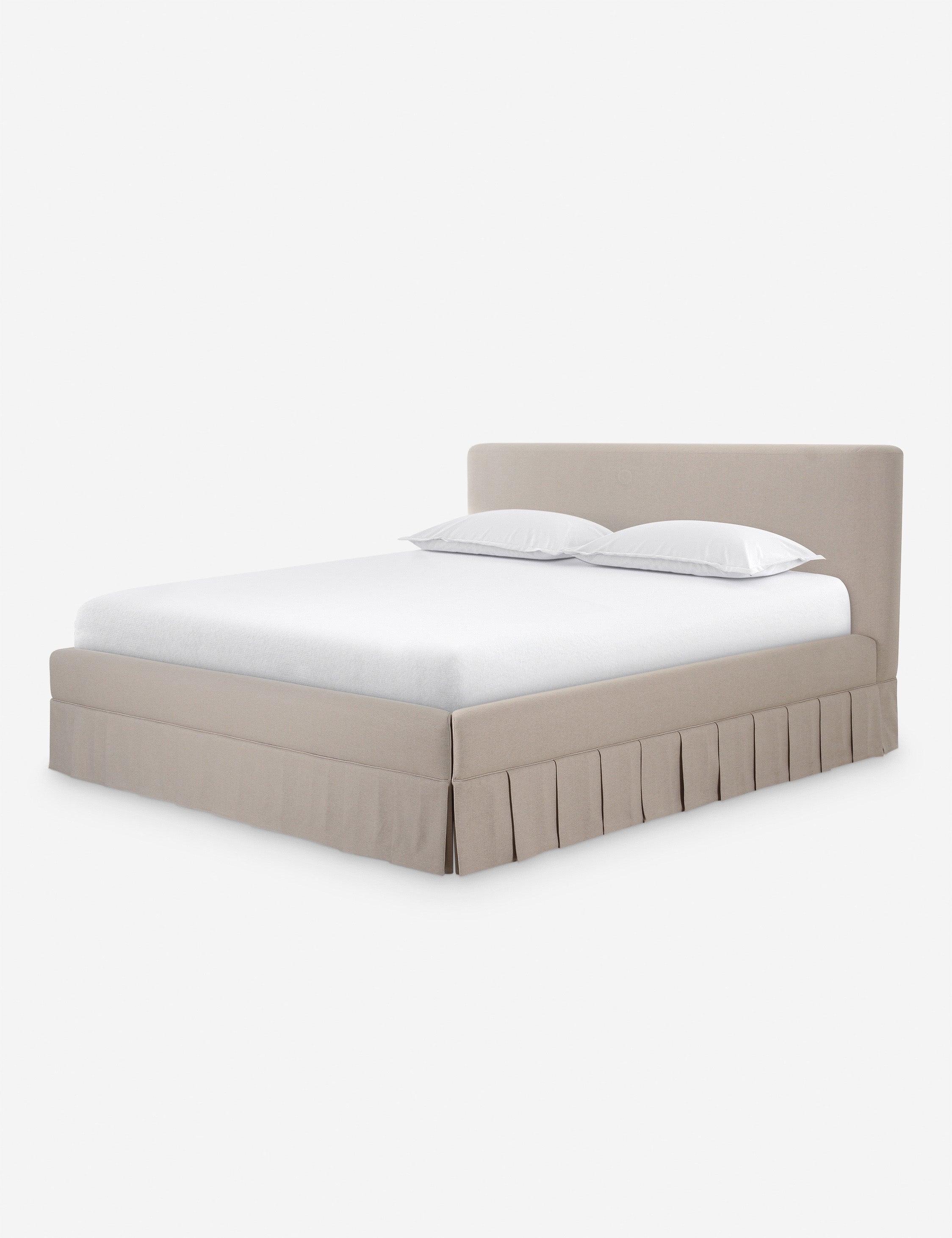 Belden Modern Platform Bed Frame - Queen Size, Sturdy Wooden Slat Support, Easy Assembly - Perfect for Bedroom, Guest Room & Small Spaces