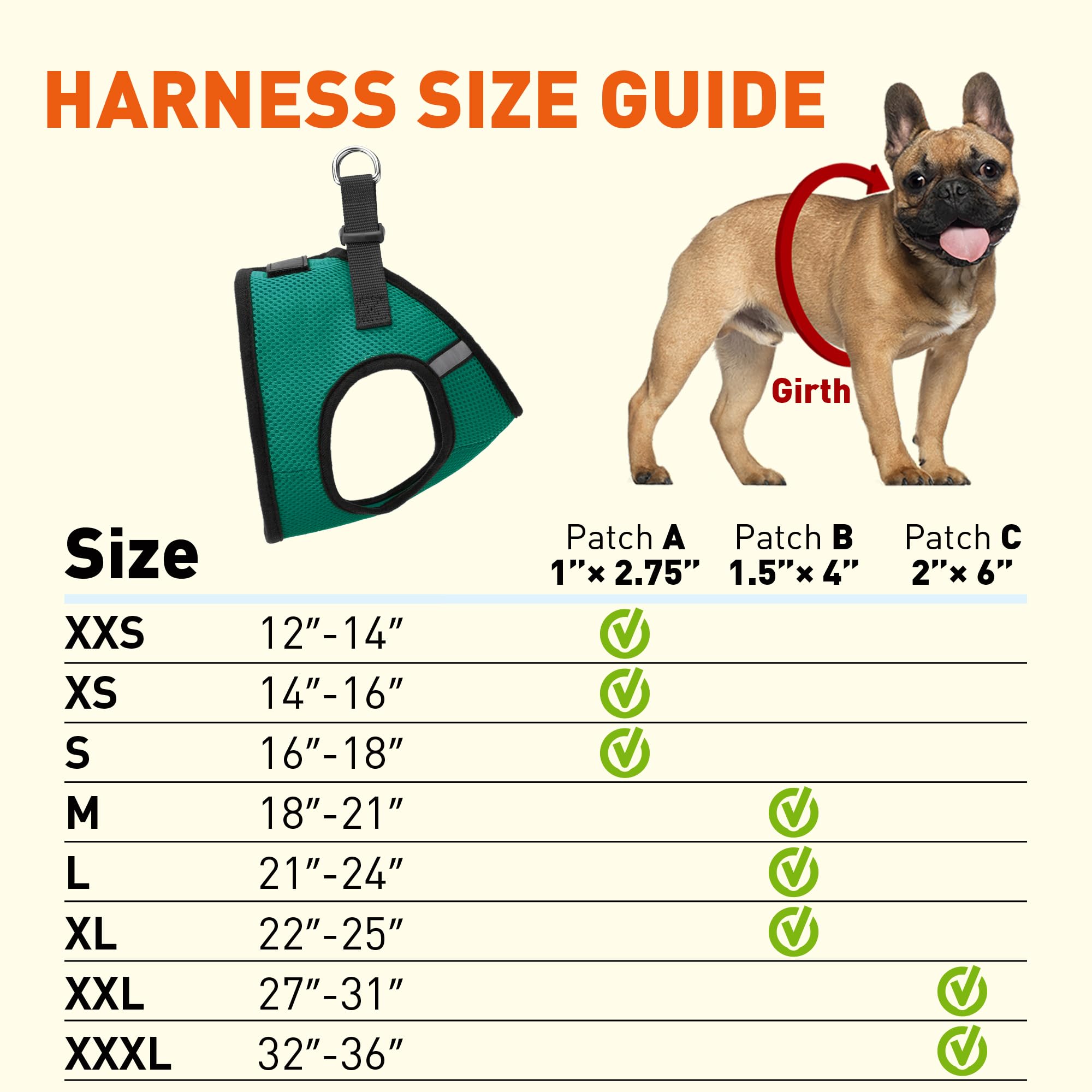 Dogline Boston Step-in Mesh Dog Harness with 'Service Dog Do Not Pet' Patch - No-Choke Soft Padded Vest for Small, Medium & Large Dogs (27-31in Girth) - Gentle Chest Support for Walking, Training & Outdoor Adventures - Dark Teal