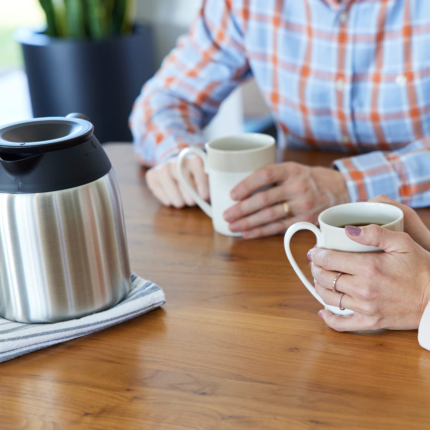 BUNN CSB3TD Speed Brew High Altitude 10-Cup Stainless Steel Coffee Maker - Perfect for Home, Office & Mountain Cabin Use