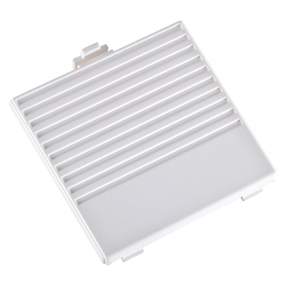 eXtremeRate White Replacement Battery Door Cover for Nintendo Game Boy Classic Fat DMG-01 (GFAJ0012GC) - Perfect for Game Boy Restoration & Customization Projects