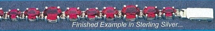 5mm & 10mm Heart Cut Solid Sterling Silver or 14kt Gold Jewelry Set - Interchangeable Bracelet, Earrings & Pendant for DIY Jewelry Making | Perfect for Valentine's Gifts, Anniversary Presents & Everyday Fashion Accessories