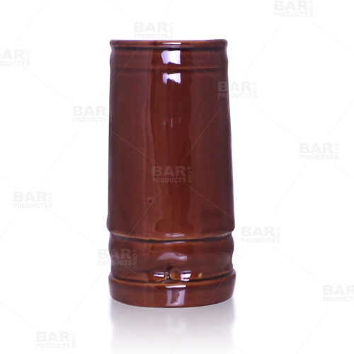 BarConic® 12 oz Tiki Glasses - Tropical Themed Cocktail Cups for Hawaiian Drinks, Perfect for Luau Parties, Beach Bars & Summer Entertaining
