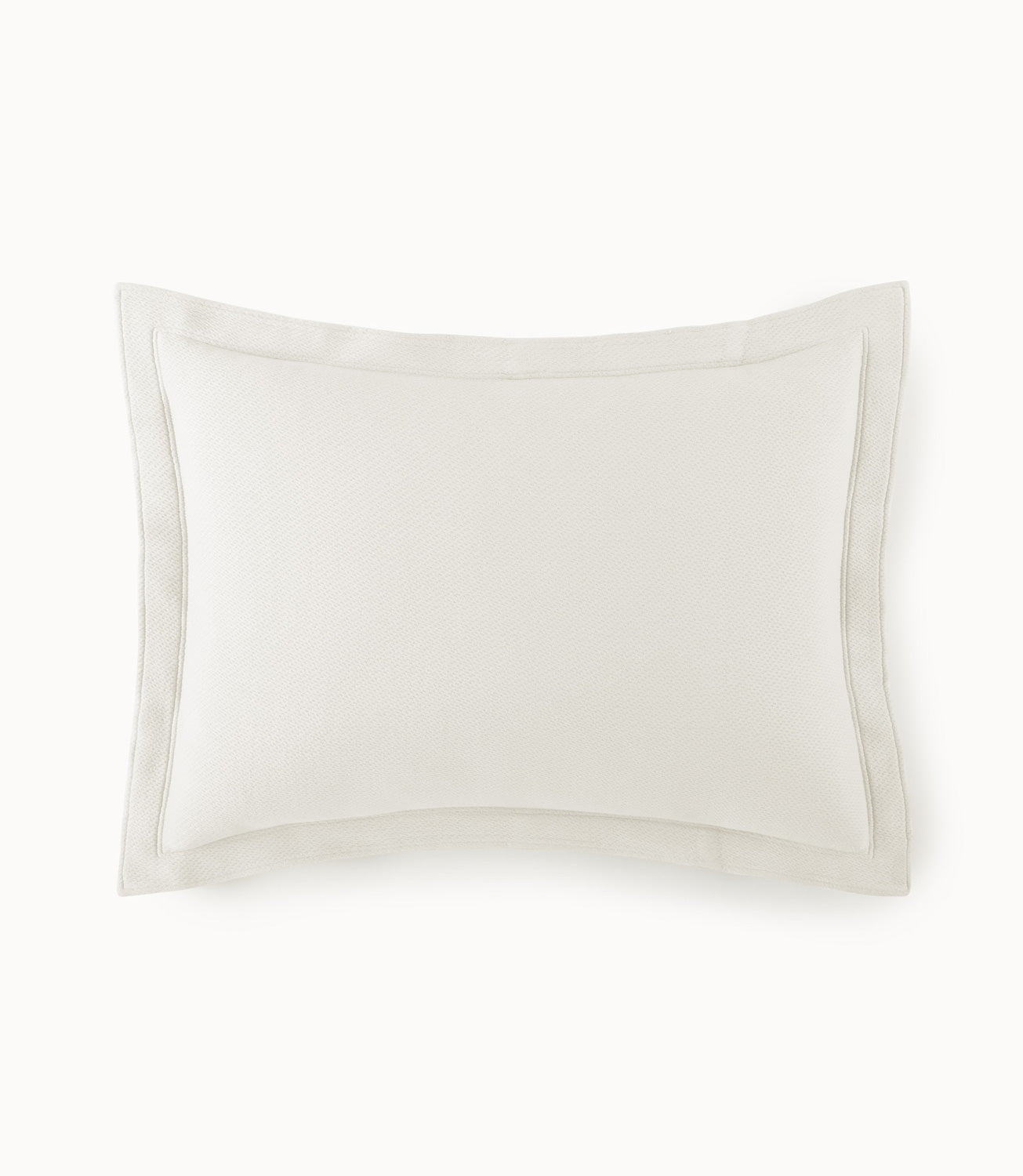 Luxury Angie Matelassé Sham - Premium Embroidered Quilted Pillow Cover for Bedroom Decor - Perfect for Master Bedroom, Guest Room & Home Styling