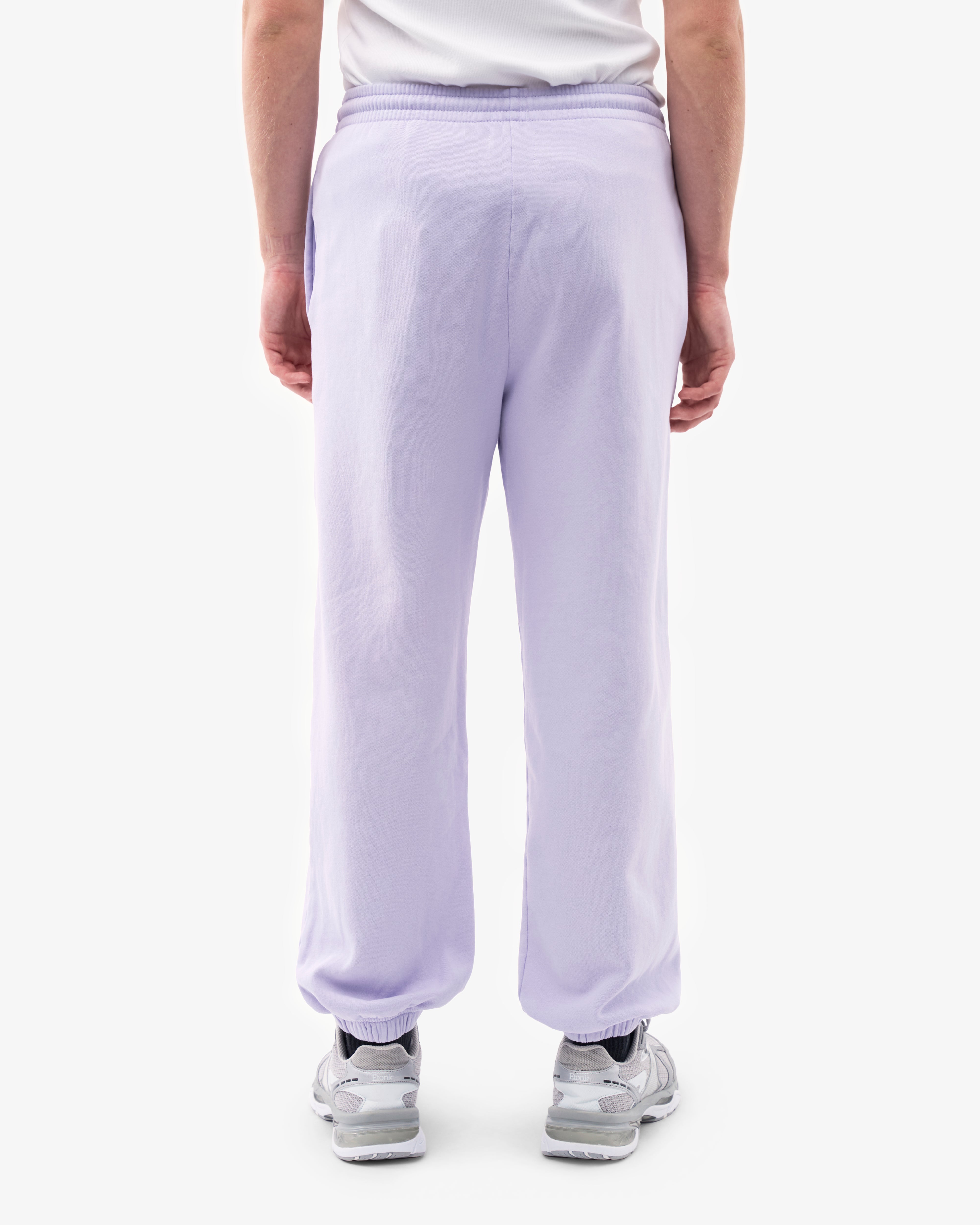 Organic Relaxed Sweatpants for Women - Soft Lavender Cotton Joggers | Lounge, Yoga & Home Comfort Wear