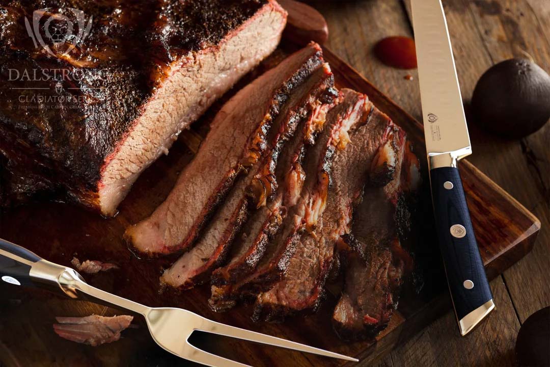 Premium Dalstrong Gladiator Series 9-Piece Carving Knife & Fork Set | NSF Certified | High-Quality Stainless Steel | Perfect for Holiday Roasts, BBQ, and Fine Dining