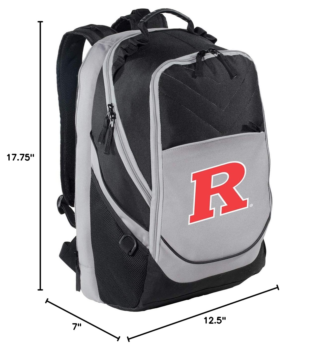 Rutgers University Backpack | RU Laptop Computer Bag with Multiple Pockets | Perfect for Campus, Travel & Work