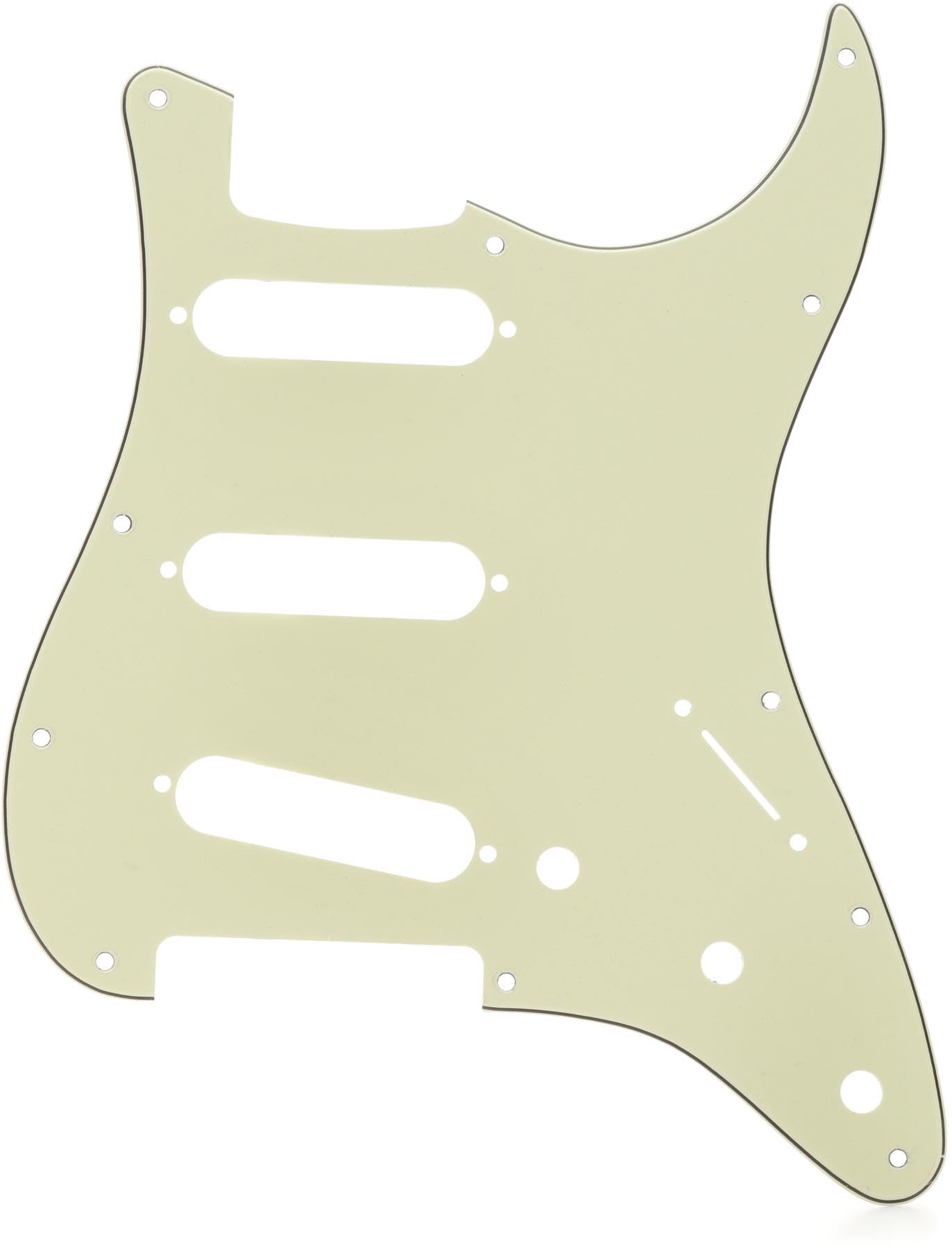 Fender Electric Guitar Pickguard - Replacement Scratch Plate for Stratocaster & Telecaster - Perfect for DIY Repairs & Custom Upgrades | Ideal for Musicians & Guitar Enthusiasts