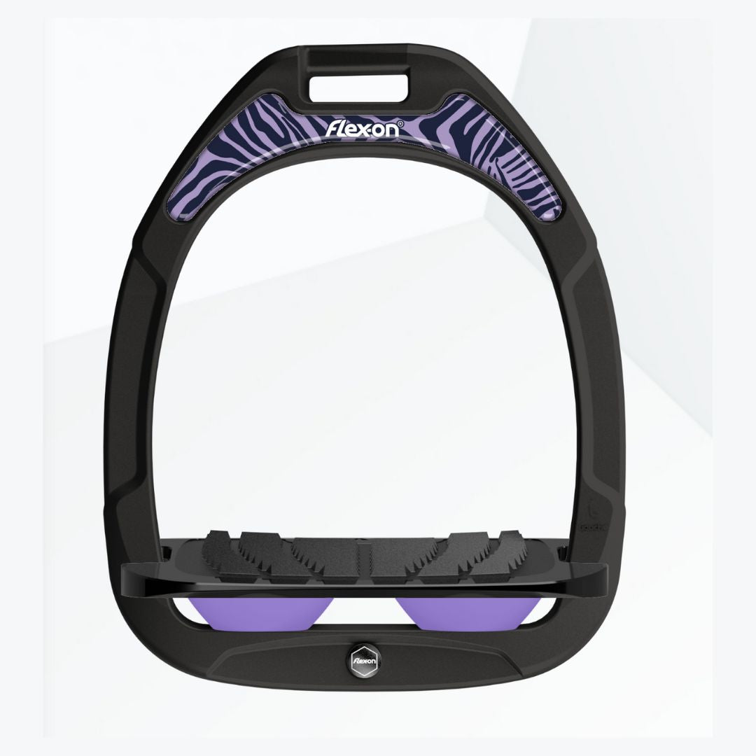 Flex On Composite Stirrup - Lightweight & Durable Equestrian Stirrups for Horse Riding - Perfect for Trail Riding, Jumping & Dressage