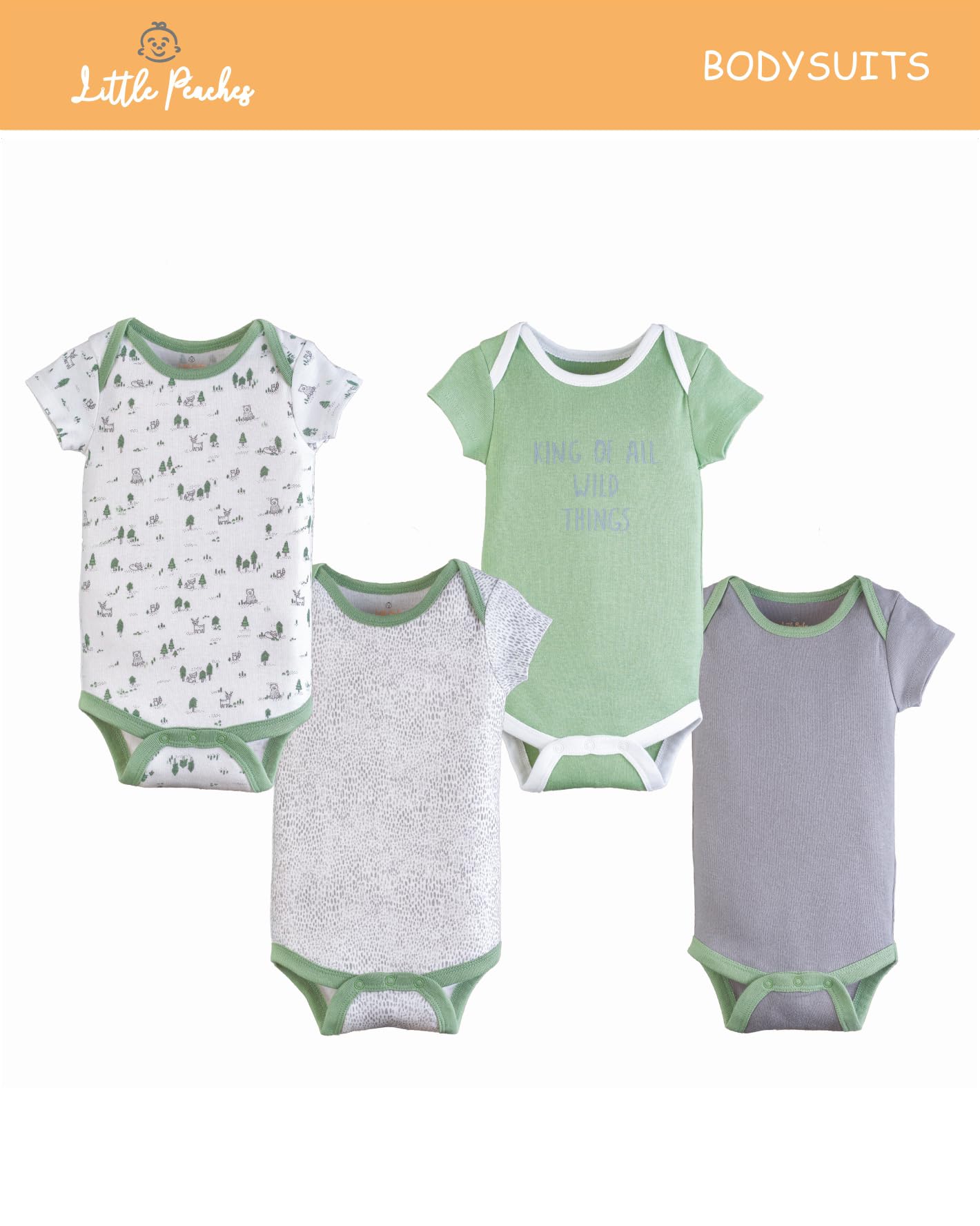 Newborn Baby Clothes Gift Set for Girls & Boys 0-3 Months - Soft Cotton Layette with Hat, Mittens & Socks | Perfect for Hospital, Photo Shoots & First Outfits