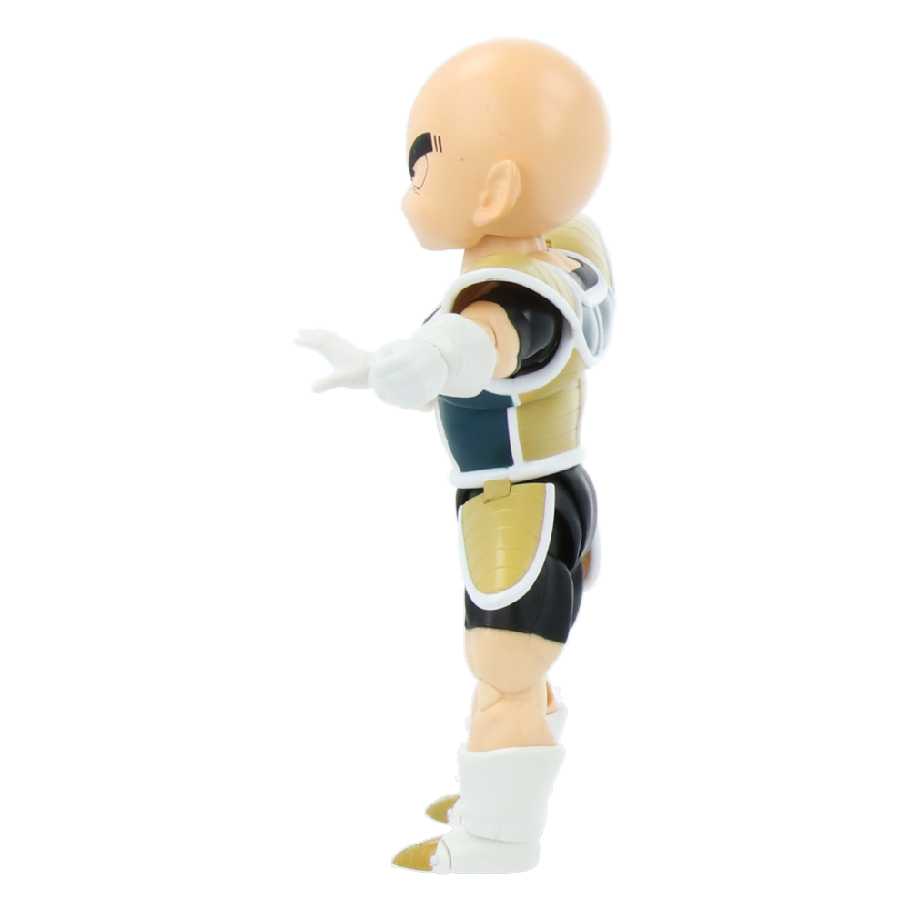 S.H Figuarts Krillin in Battle Clothes - Dragon Ball Z Action Figure - Perfect for Collectors and Anime Fans Display