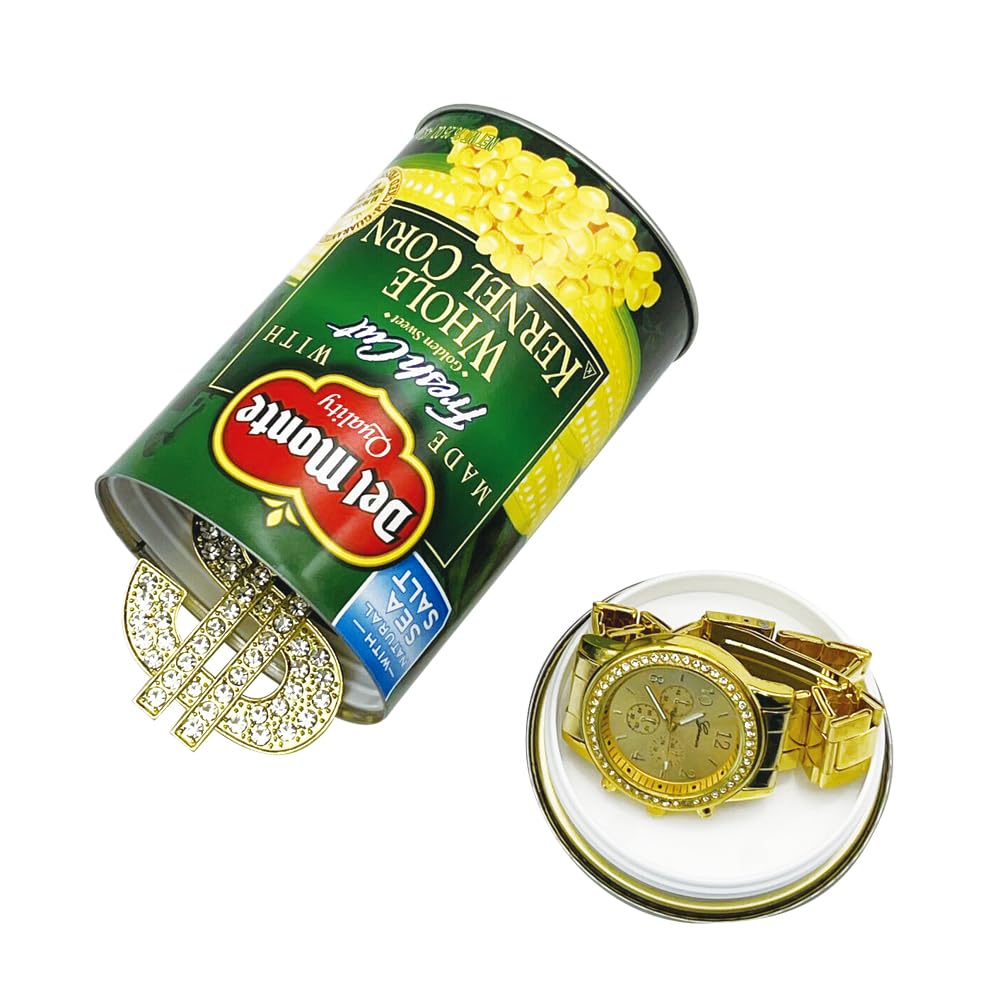 Fake Can Safe - Diversion Secret Stash Container for Money & Valuables - Discreet Storage Solution for Home, Office & Travel Security