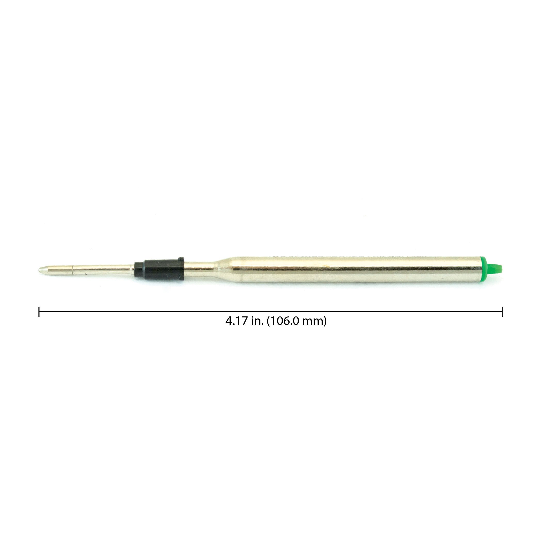 MONTEVERDE Soft Roll Ballpoint Refill for Lamy Ballpoint Pens - 50 Pack Green Ink (L134GN) - Smooth Writing Replacement for Office, School & Daily Use