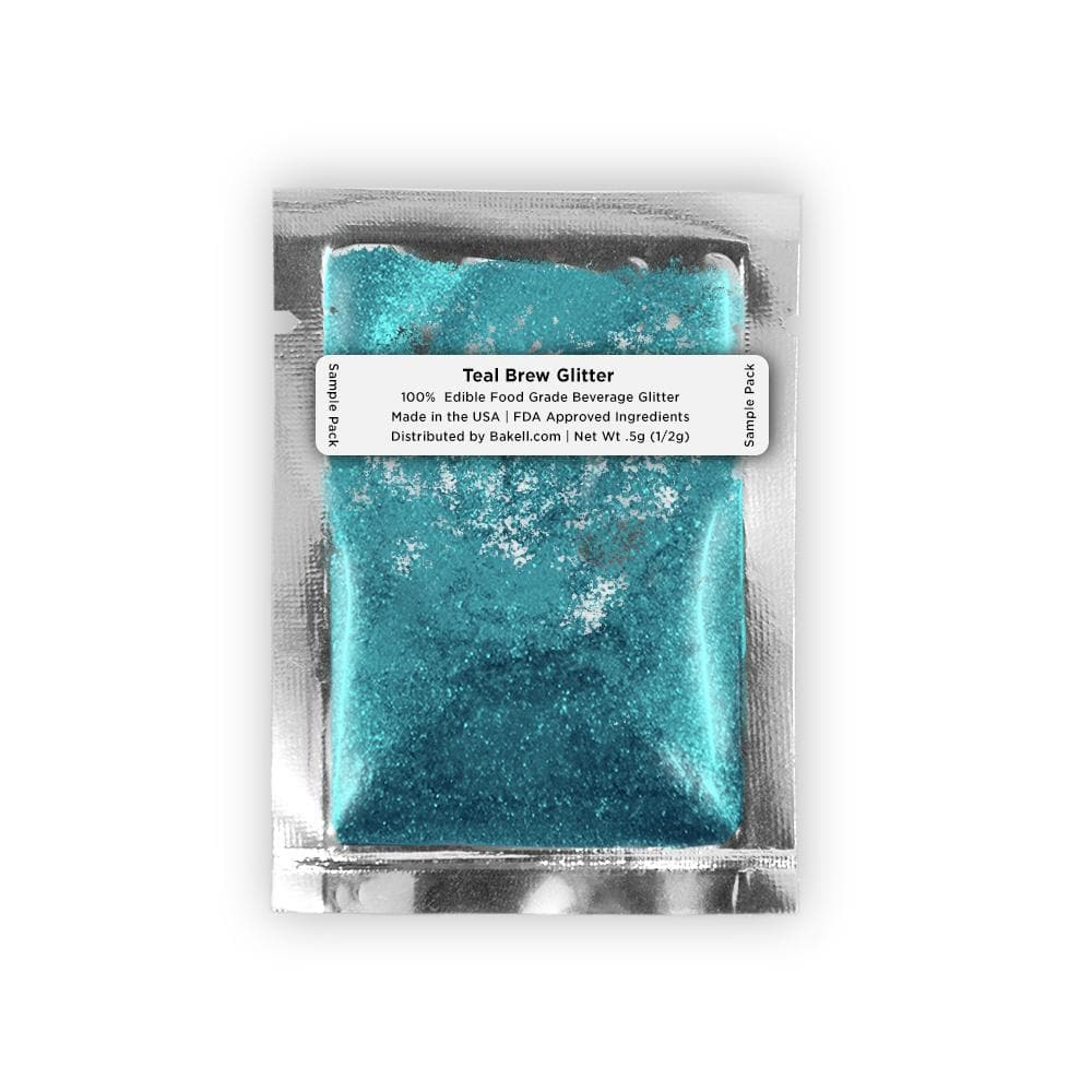 Brew Glitter® Individual Sample Packs (1/2 Gram) - Edible Glitter for Baking, Cake Decorating, and Cocktail Garnish - Perfect for DIY Desserts and Party Treats