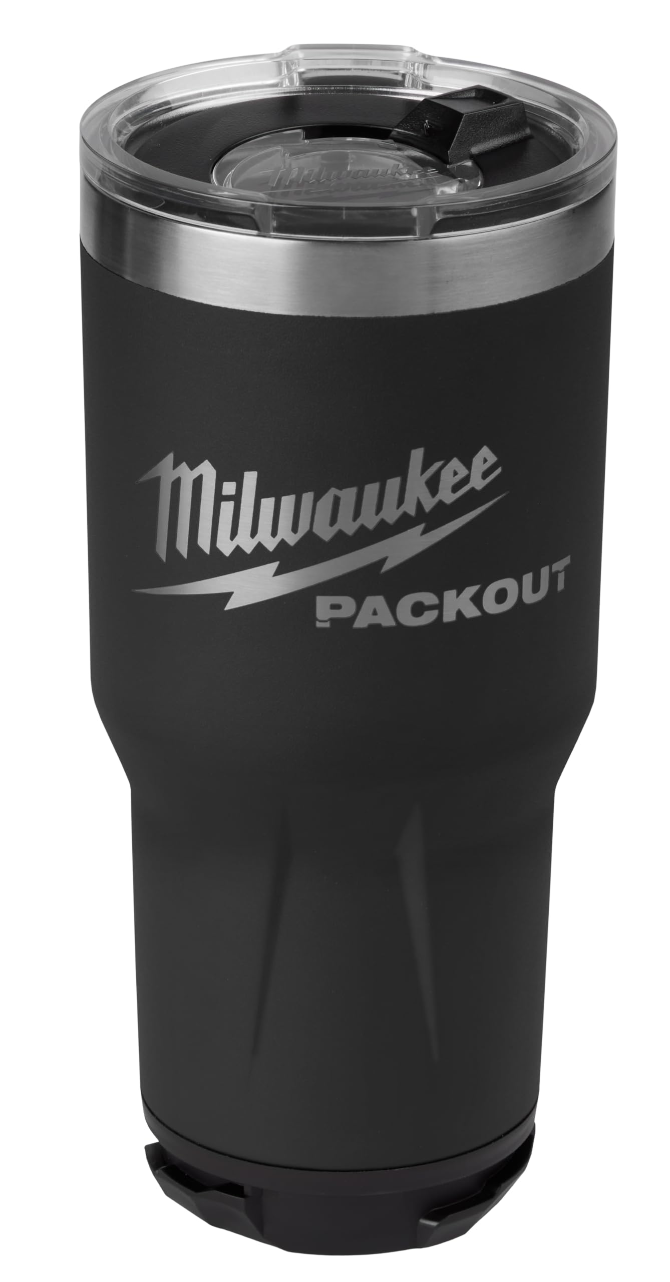 Milwaukee Packout Insulated Tumbler 890ml (30oz) Black - 48-22-8393B - Durable Stainless Steel Travel Mug for Coffee, Tea & Cold Drinks - Perfect for Construction Sites, Camping & Outdoor Adventures