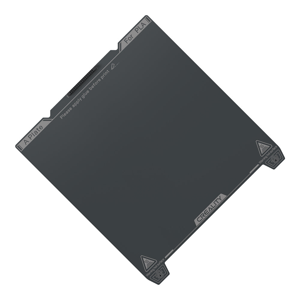 Creality K1C 235x235mm Smooth PEI Magnetic Build Plate - Flexible Spring Steel Platform with Nozzle Cleaner for K1/K1C/Ender 3 Series (3/3 V2/3 V3/3 V3 KE/3 V3 SE/3 Neo/3 V2 Neo) - Perfect for 3D Printing Smooth Surface Models & Quick Bed Adhesion