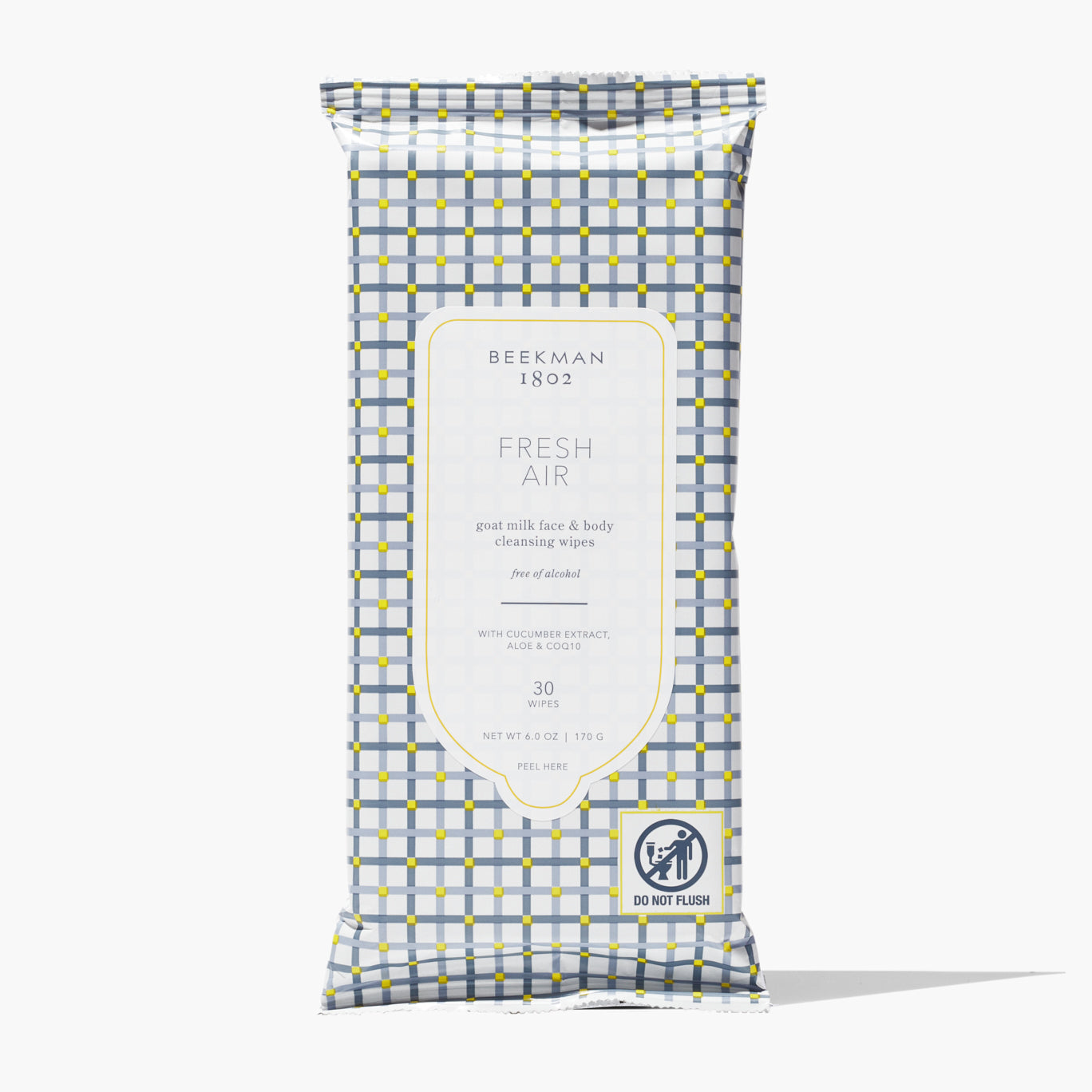 Fresh Air Face Wipes - Gentle Cleansing Facial Wipes for All Skin Types | Perfect for Travel, Gym & On-the-Go Skincare