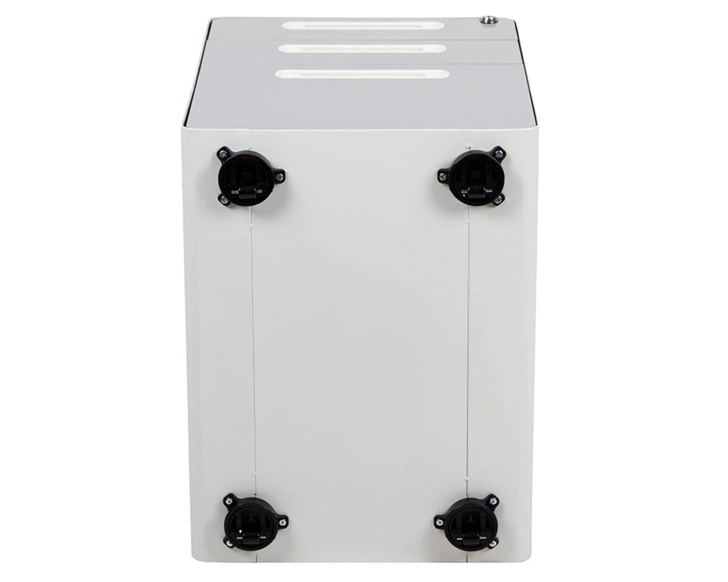 Flash Furniture Wren Ergonomic 3-Drawer Mobile Locking File Cabinet with Anti-Tilt Mechanism & Hanging Drawer - Legal & Letter Size Files, White - Perfect for Home Office, Law Firms & Corporate Workspaces