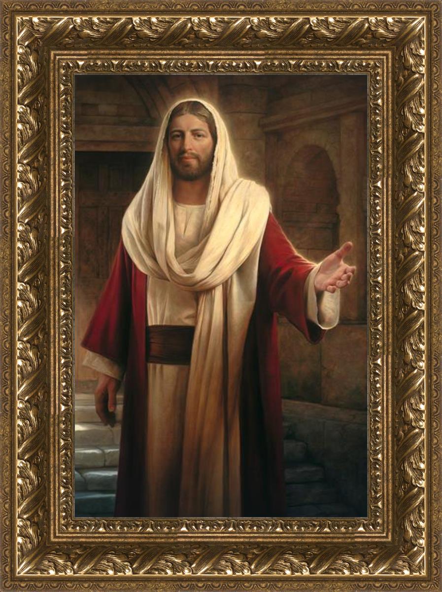 Come Follow Me by Howard Lyon - Inspirational Christian Art Print for Home, Church & Office Decor