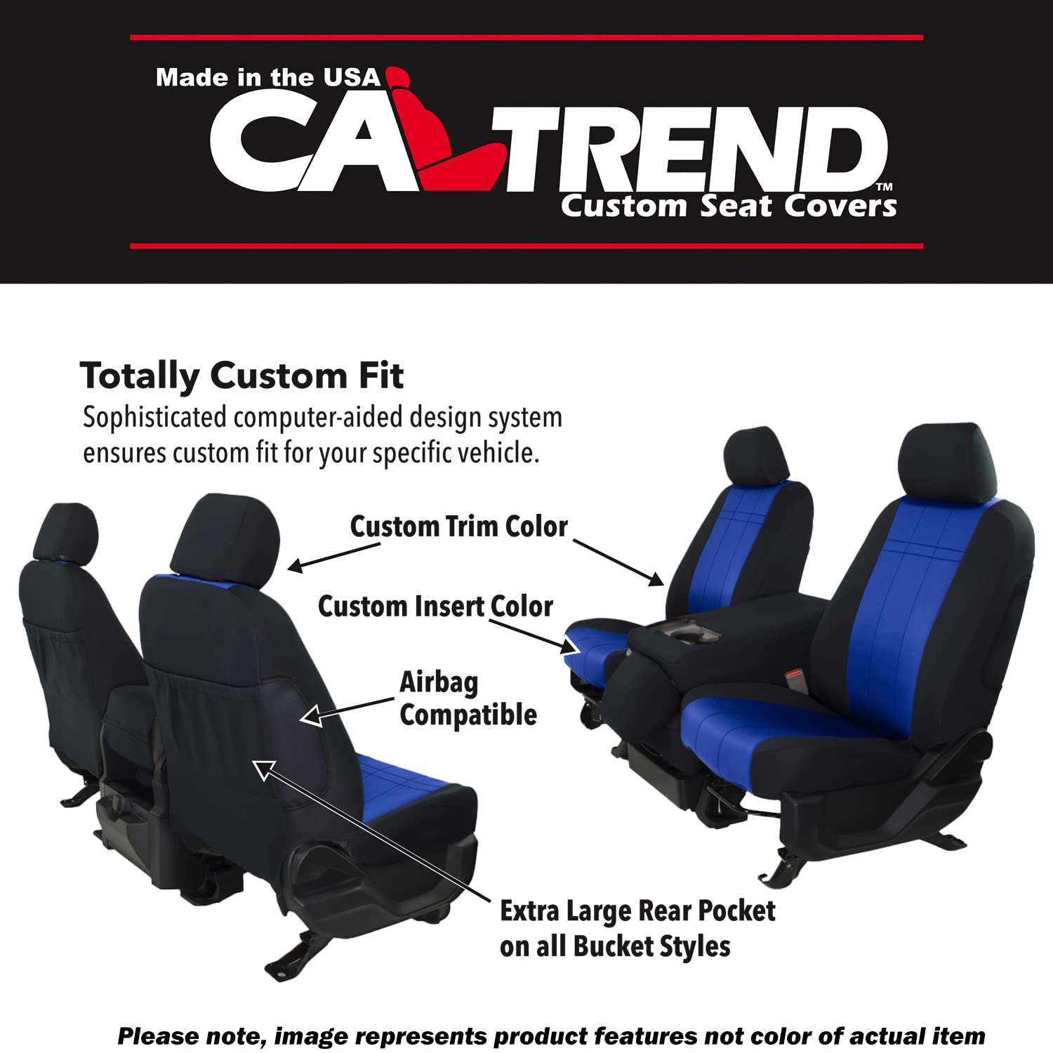 NeoSupreme Seat Covers for 2009-2012 Subaru Forester - Yellow & Black Trim for Car Protection