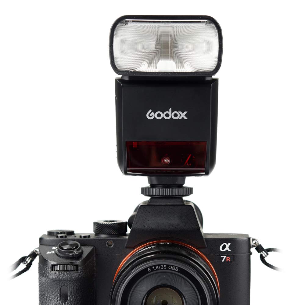 Lechnical V350S 2.4G Wireless TTL Camera Flash with HSS 1/8000s, 2000mAh Li-ion Battery & Charger - Compatible with Sony A77II, A7RII, A7R, A58, A99, ILCE6000L - Perfect for Portrait, Wedding & Studio Photography