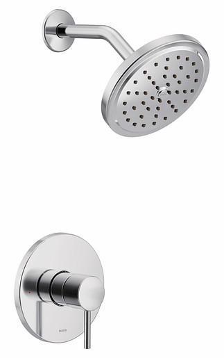 Moen Align M Core 3 Series Chrome Shower Trim UT3292 - Modern Bathroom Faucet for Luxury Showers & Spa-Like Experience