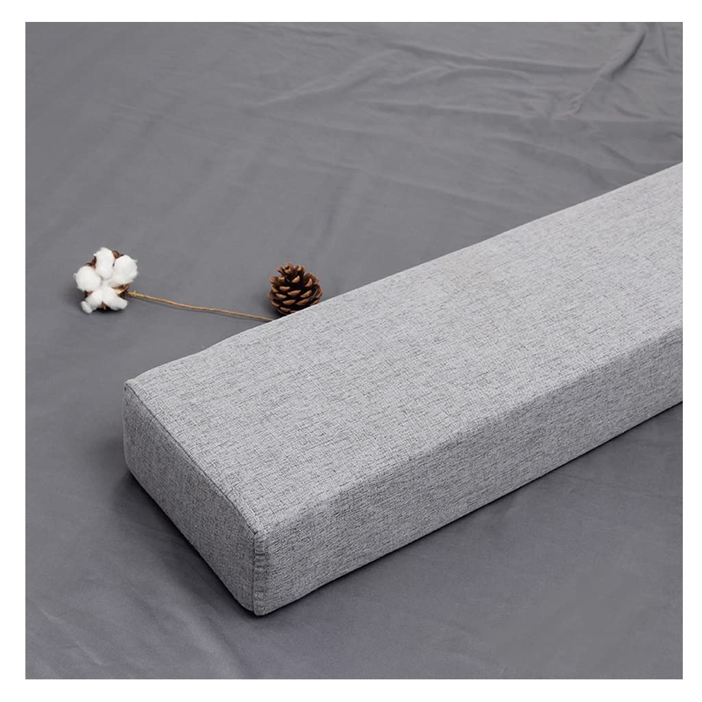 Bed Gap Filler Pillow - Wedge Cushion for Mattress & Headboard Gap Protection | Portable Bedside Support Pillow for Sofa, Chair & Bed | Perfect for Side Sleepers, Elderly & Home Safety
