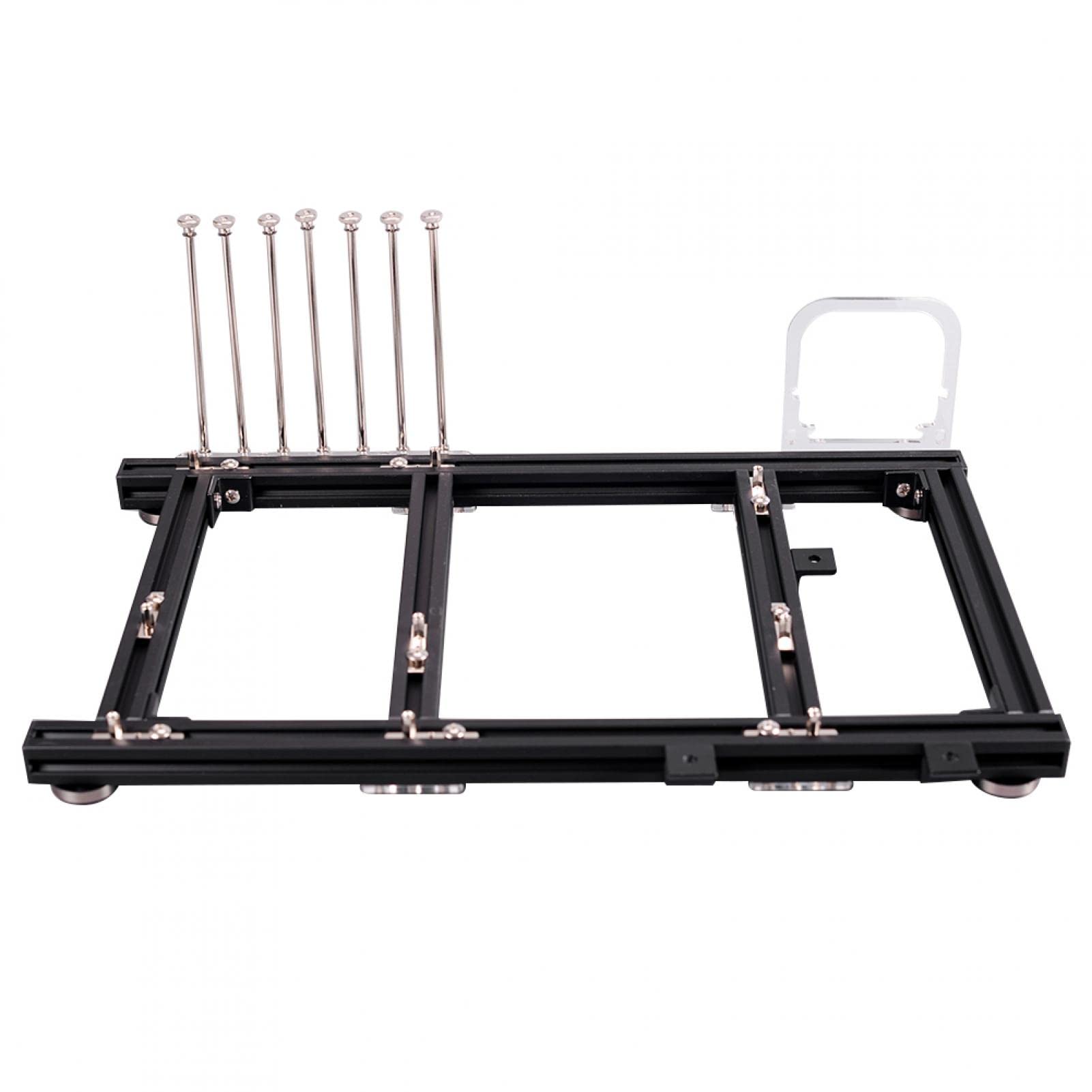 Open Frame 20x20 Aluminum Alloy ATX PC Case - DIY Computer Chassis for Overclocking & Testing | Perfect for Gaming Rigs, Workstations & PC Builders