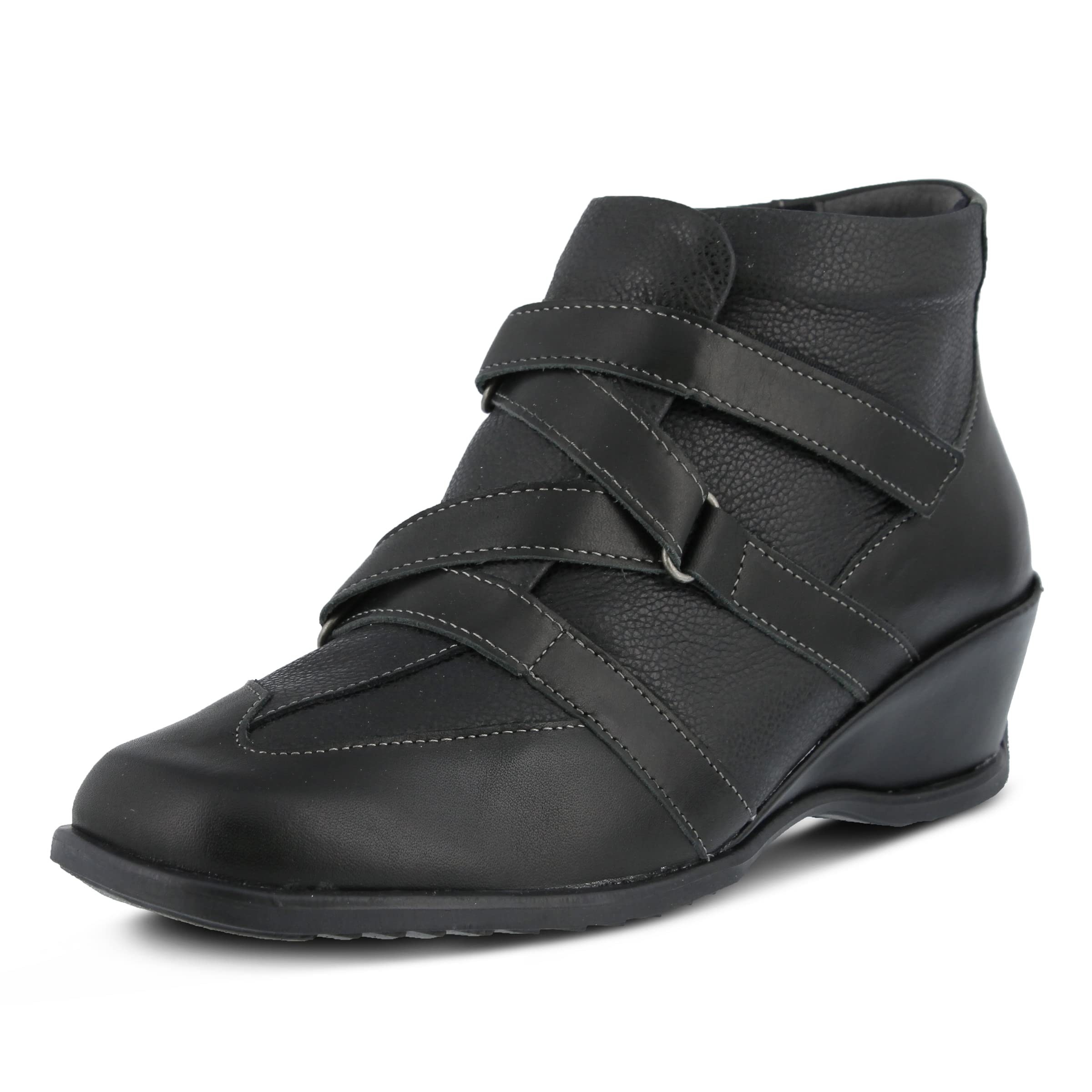 Spring Step Women's Allegra Ankle Bootie - Comfortable Low Heel Booties for Women, Fashionable Casual & Work Shoes - Perfect for Office, Walking & Everyday Wear