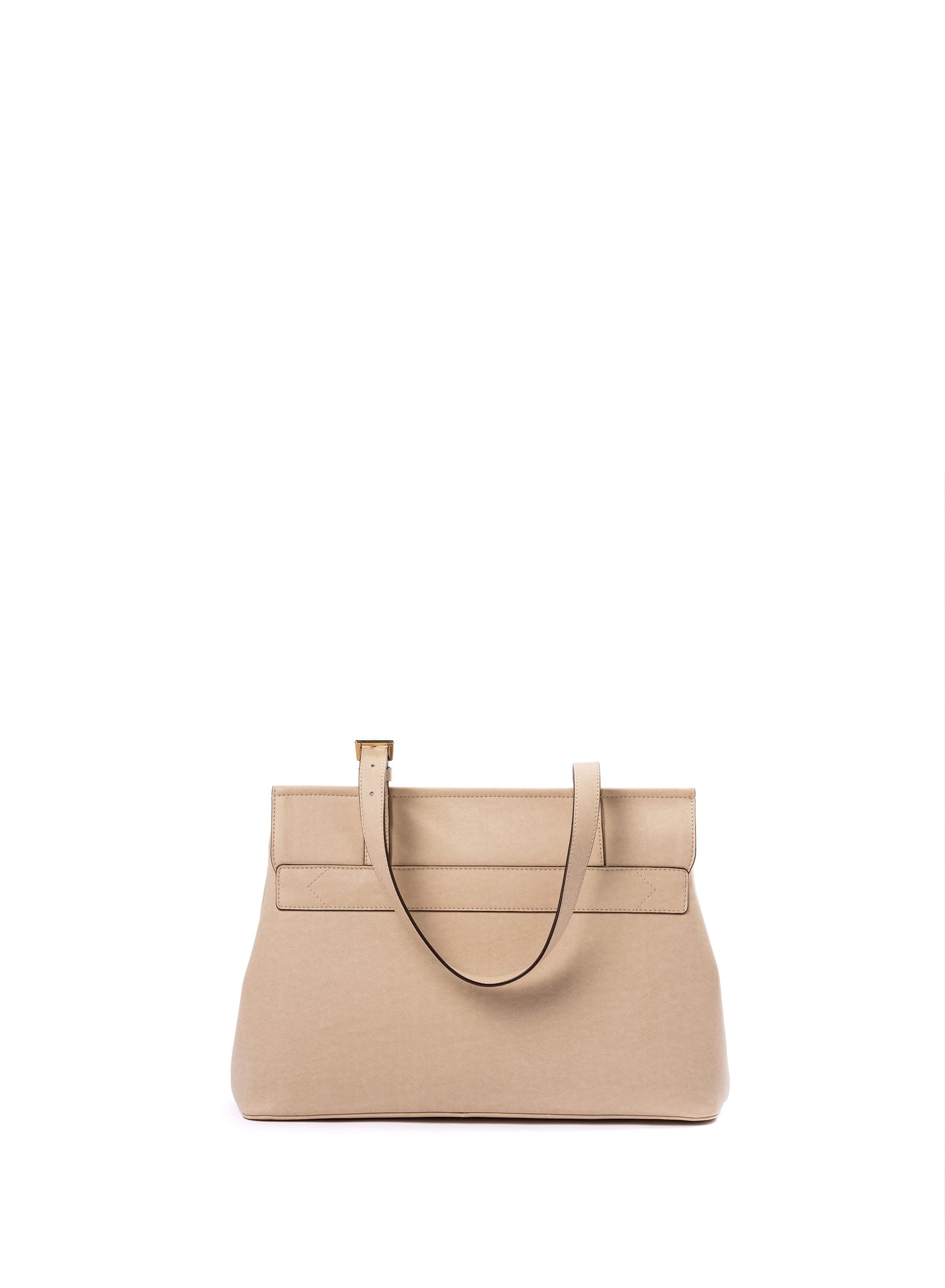 Vegan Leather Handbag for Women | Corn Leather Crossbody Bag in Beige | Perfect for Work, Travel, and Everyday Use