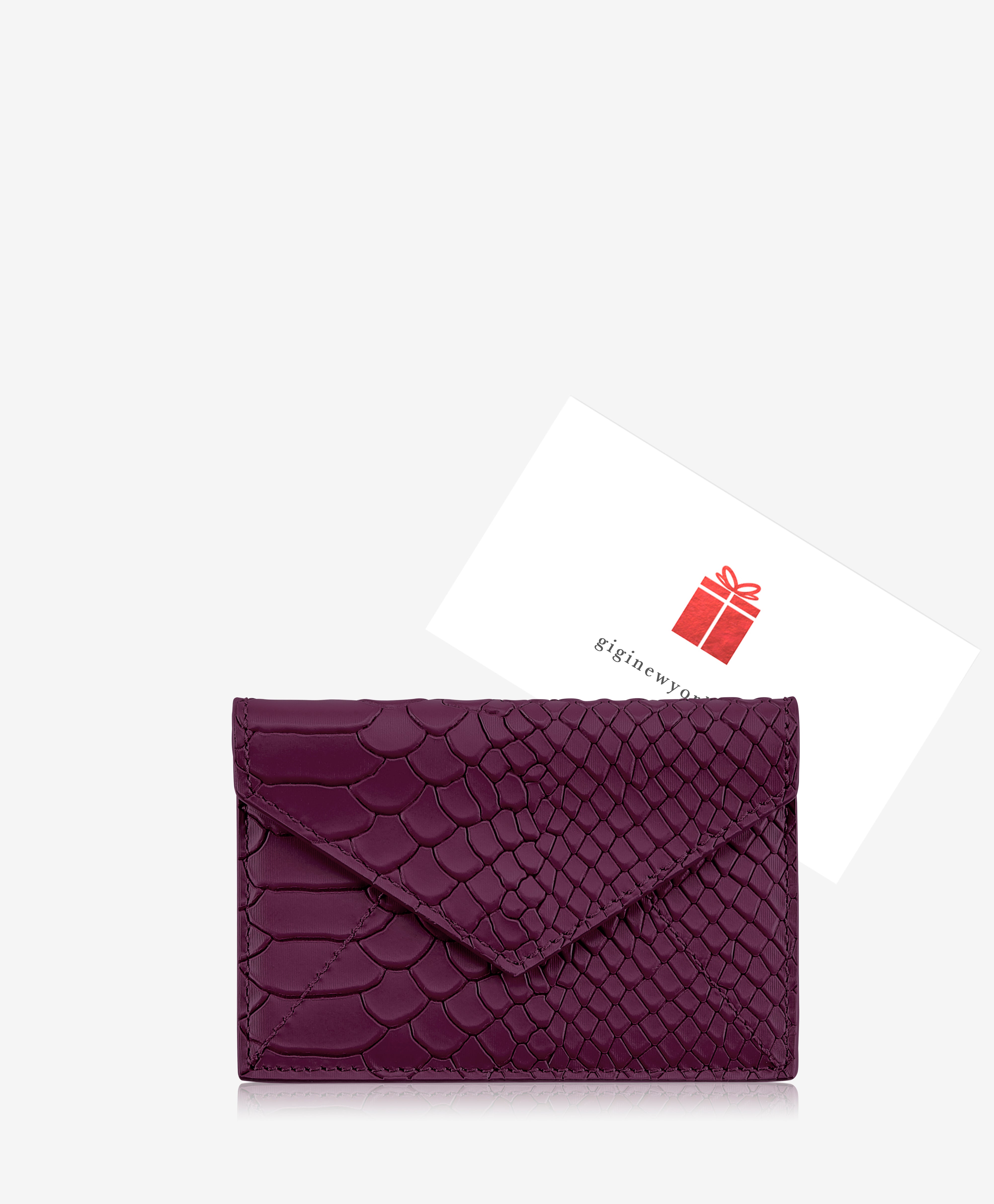 Personalized Leather Gift Card Holder - Custom Engraved Wallet for Credit Cards, Gift Cards & Business Cards - Perfect for Gifting, Travel & Everyday Use
